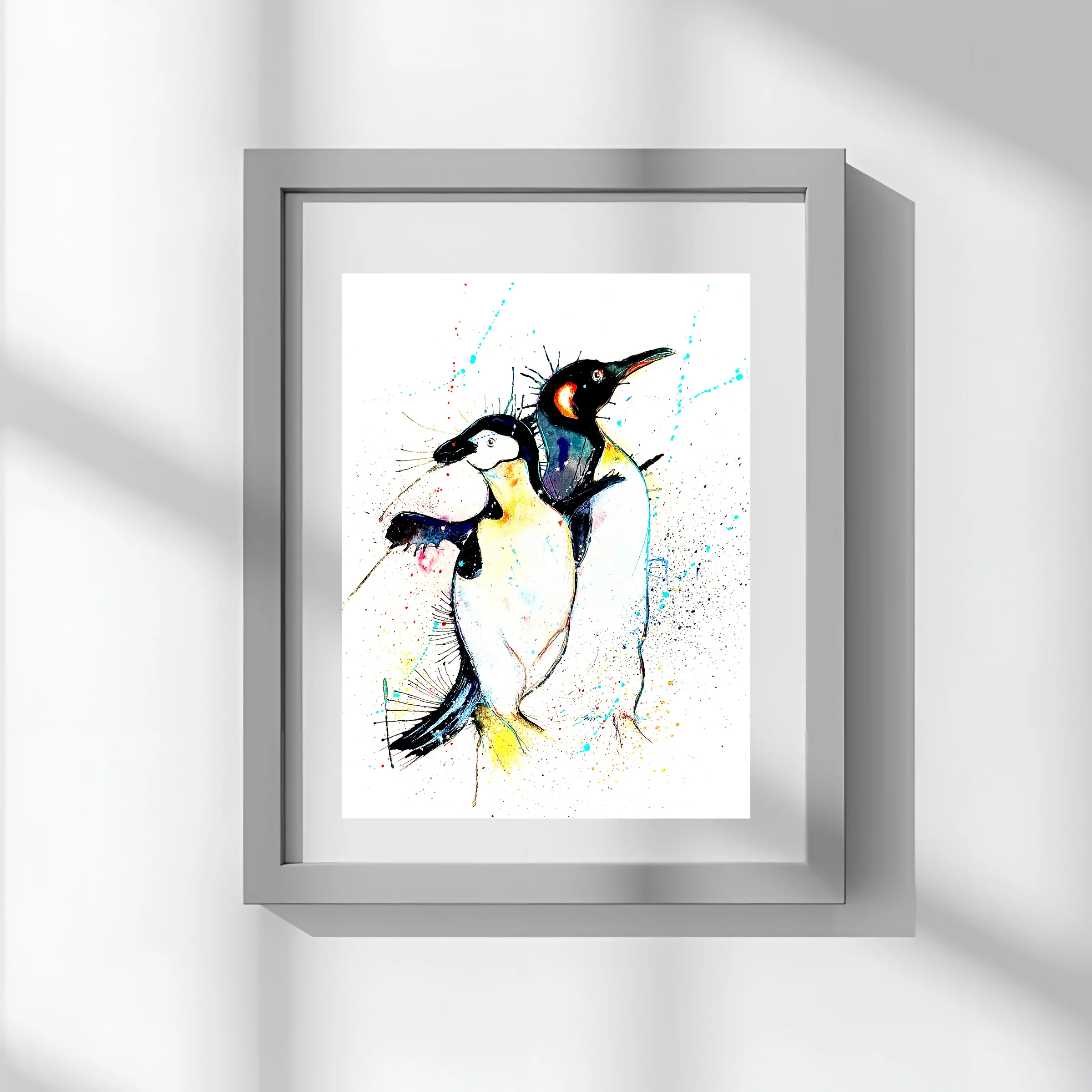 DANCING PENGUINS, PART OF THE 'ANIMAL ART COLLECTION' - Image 3