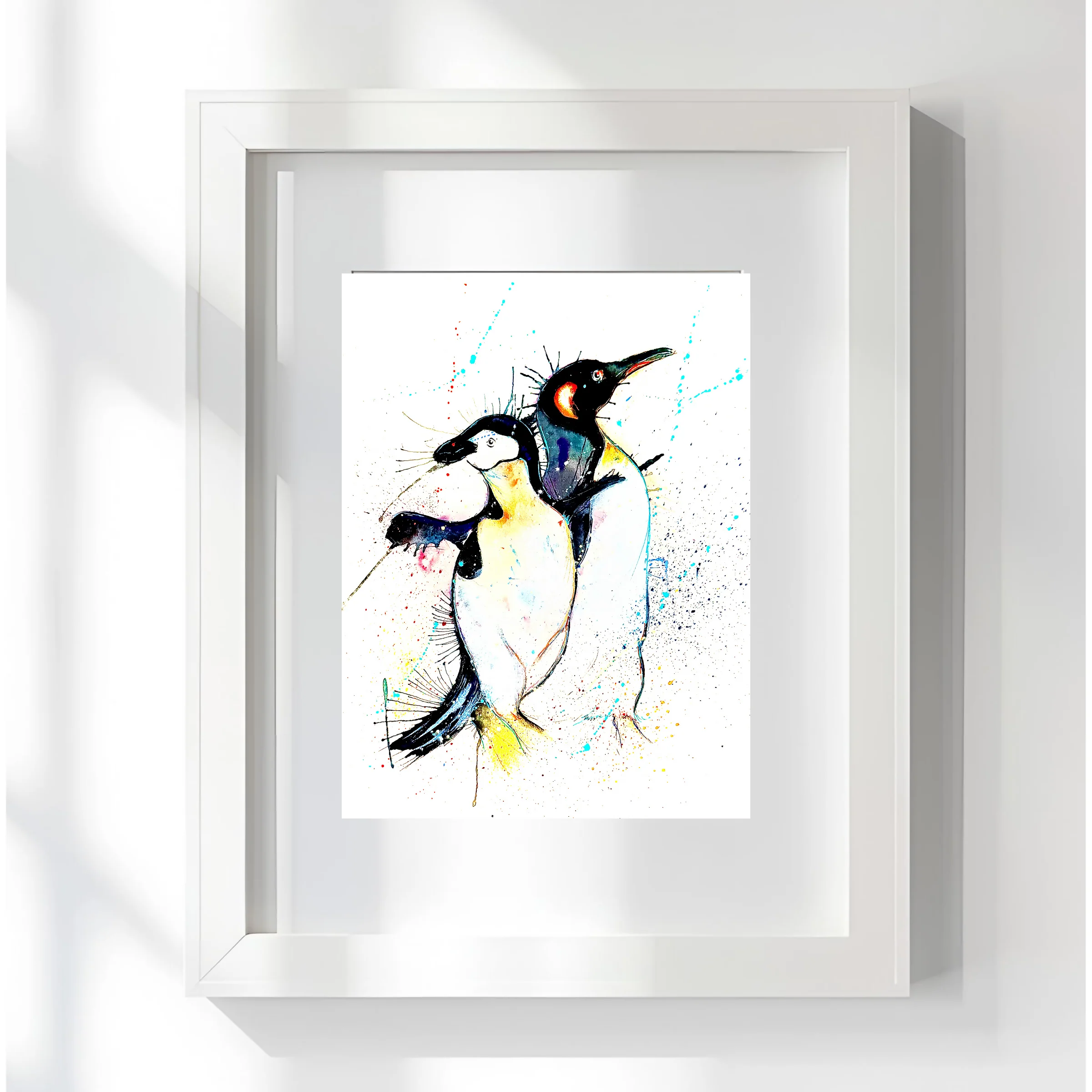 DANCING PENGUINS, PART OF THE 'ANIMAL ART COLLECTION' - Image 4