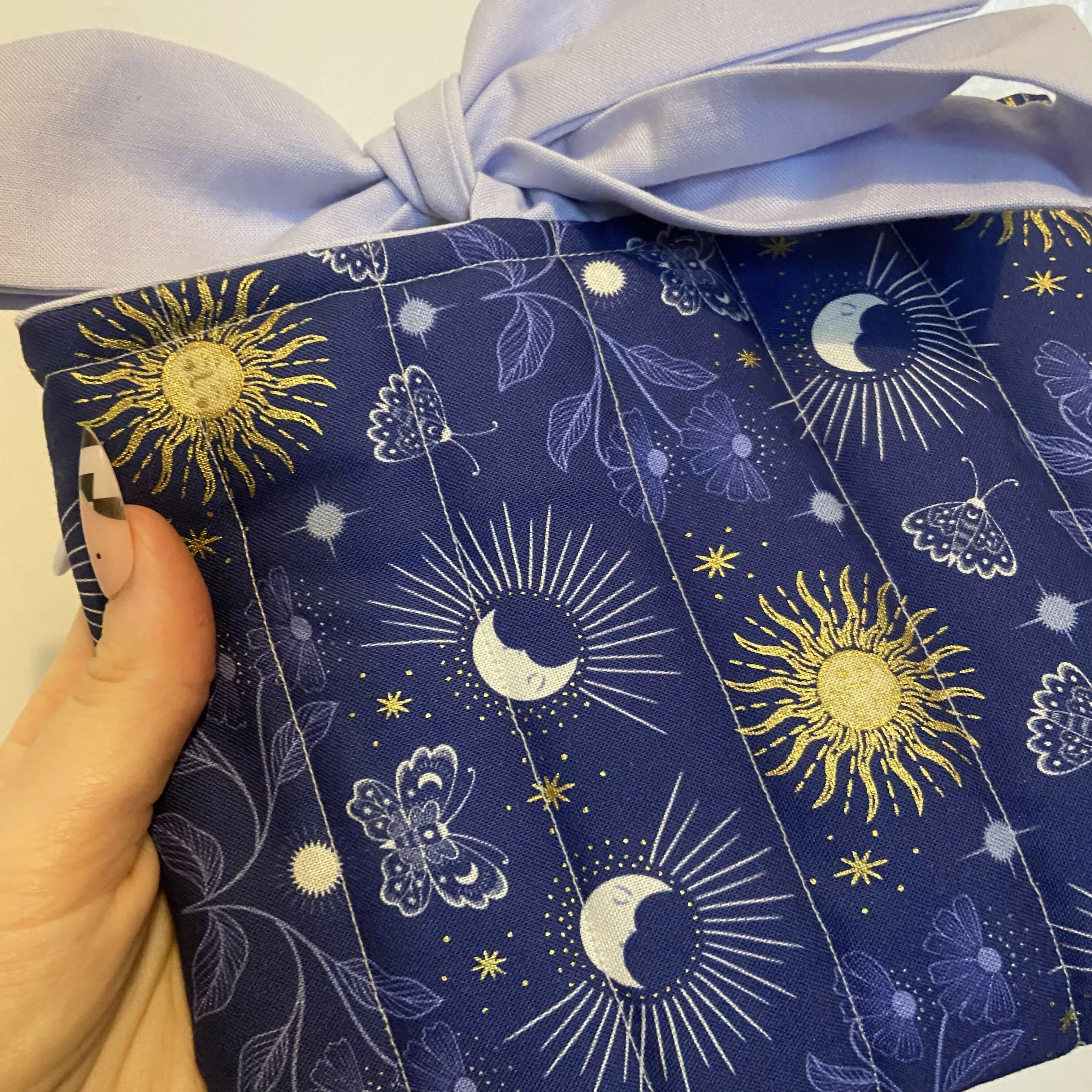 Dark Celestial Print Kindle Pouch - Image 2