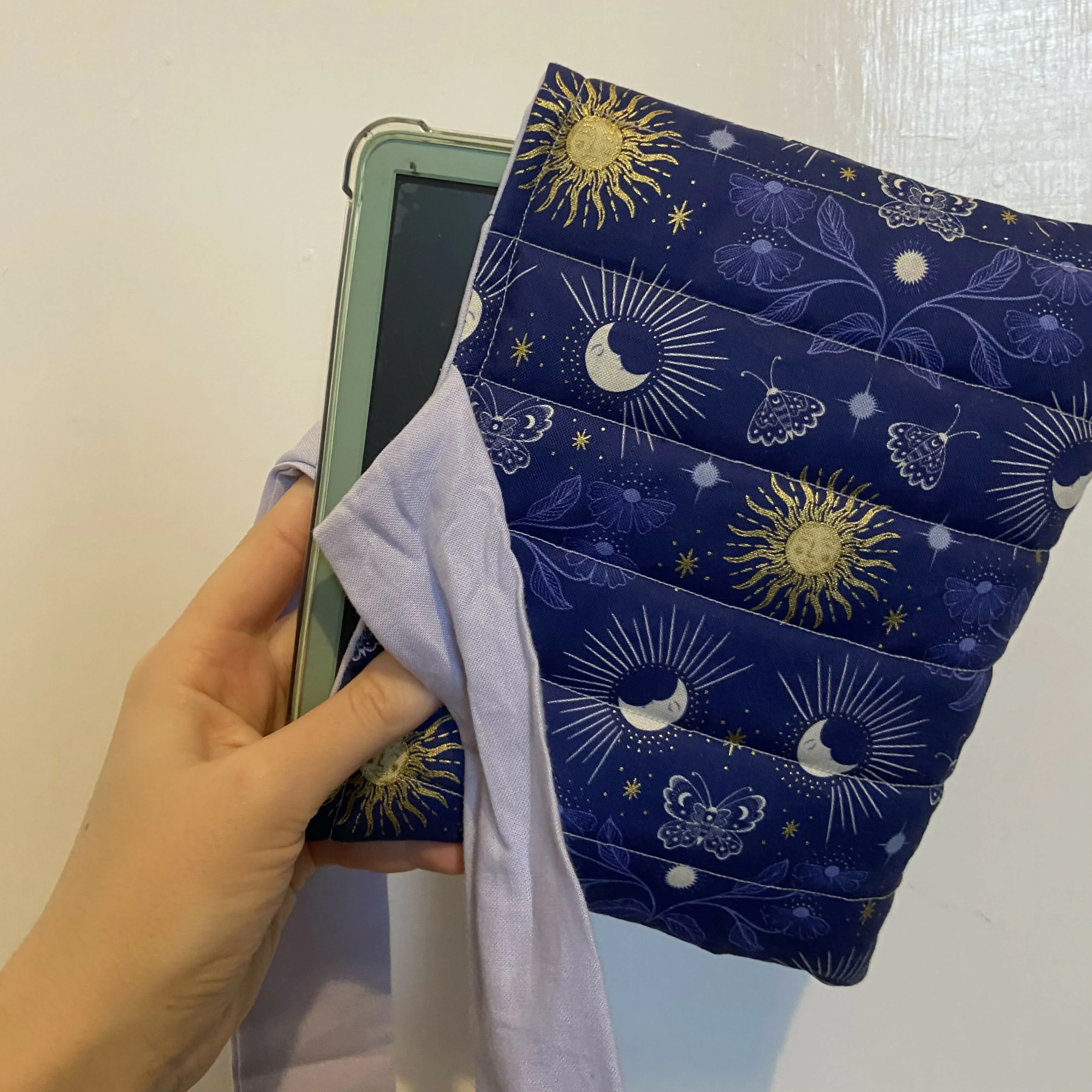 Dark Celestial Print Kindle Pouch - Image 3