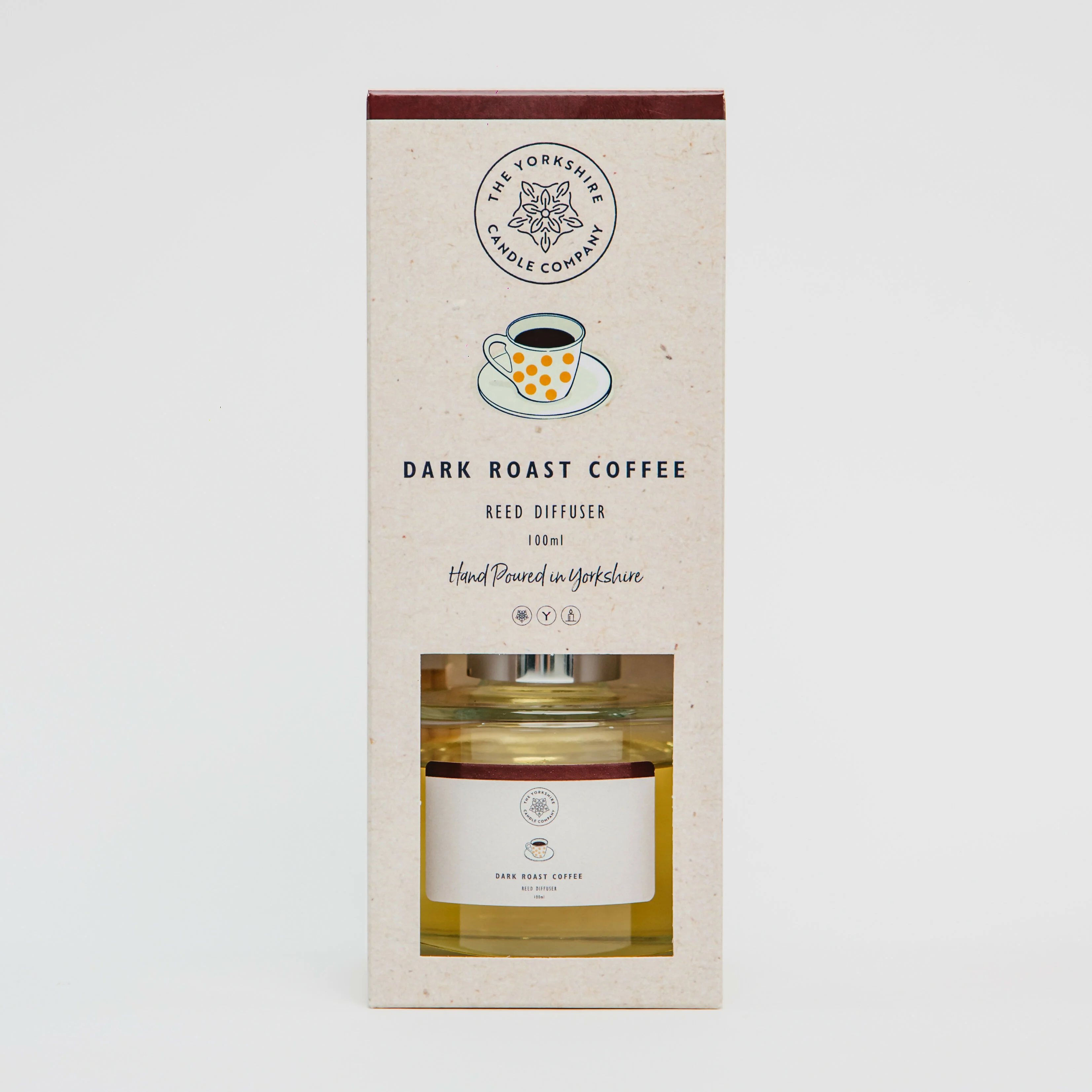 Dark Roast Coffee Reed Diffuser - 100ml - Image 2