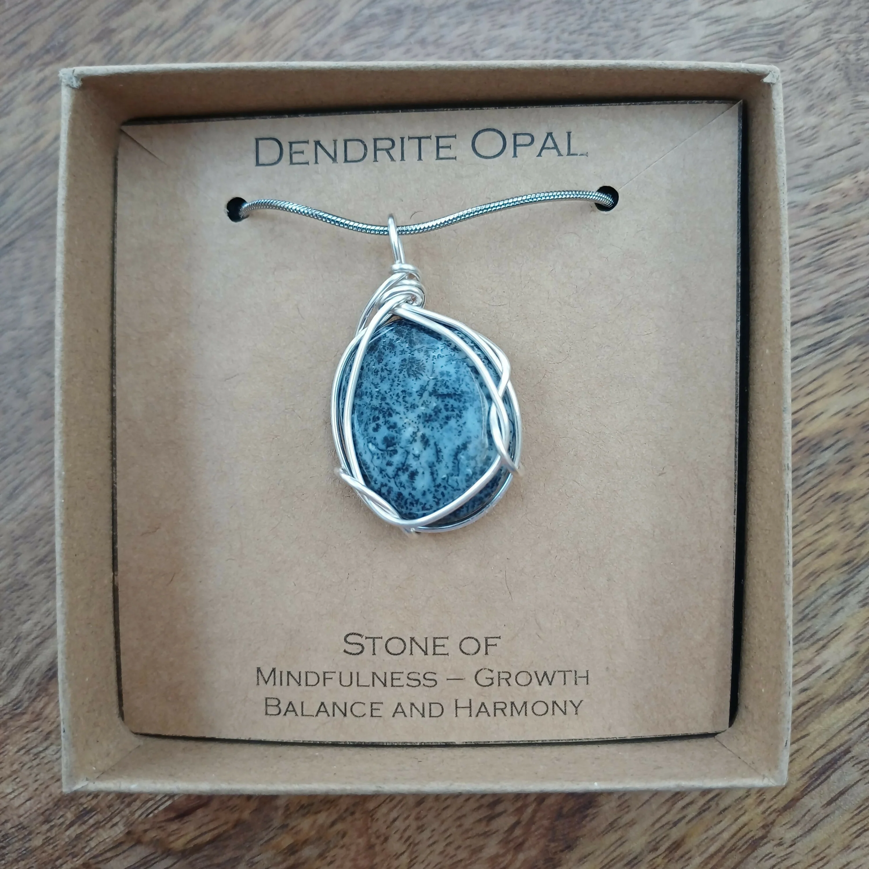 Dendrite Opal Wire Wrapped
