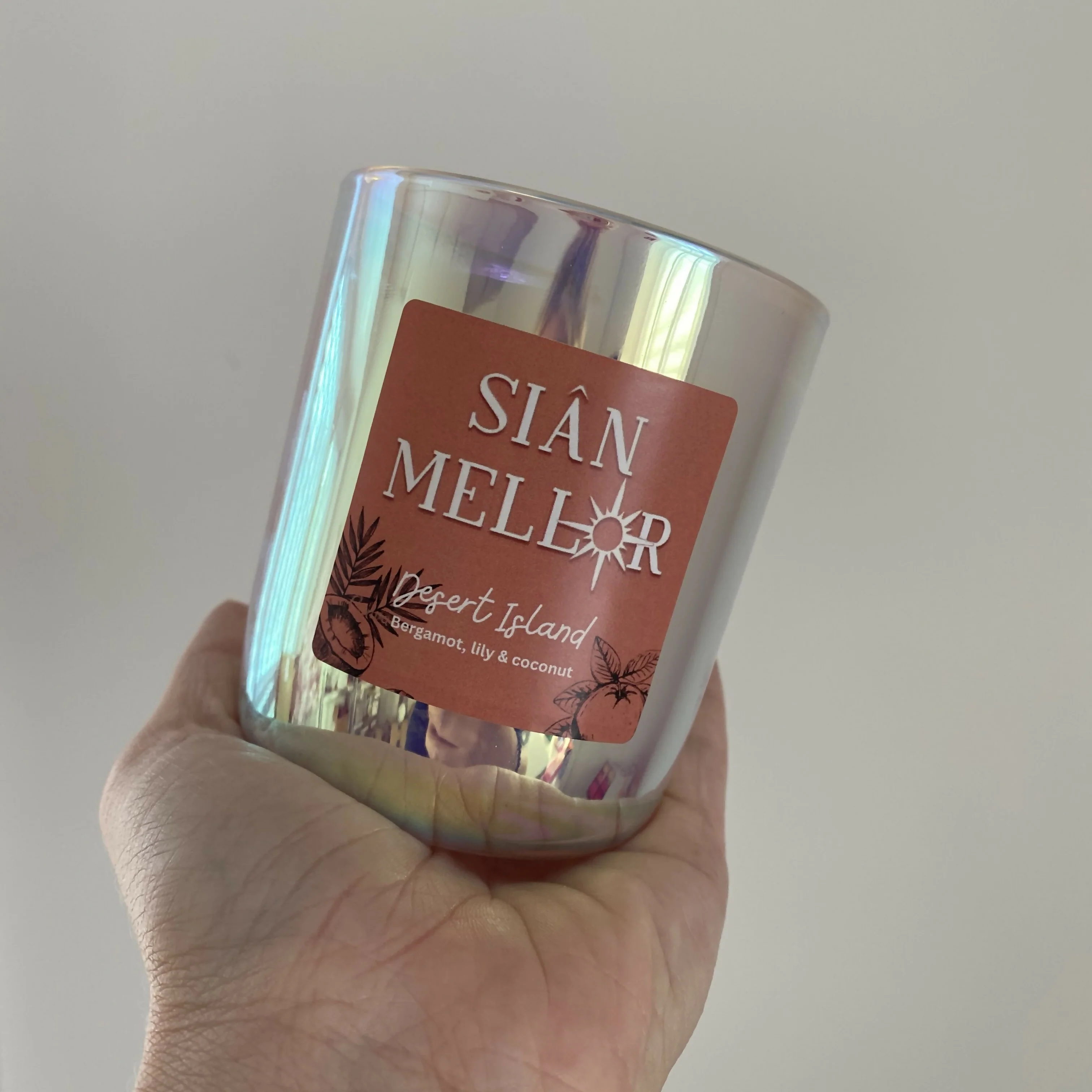 Desert Island Iridescent Candle