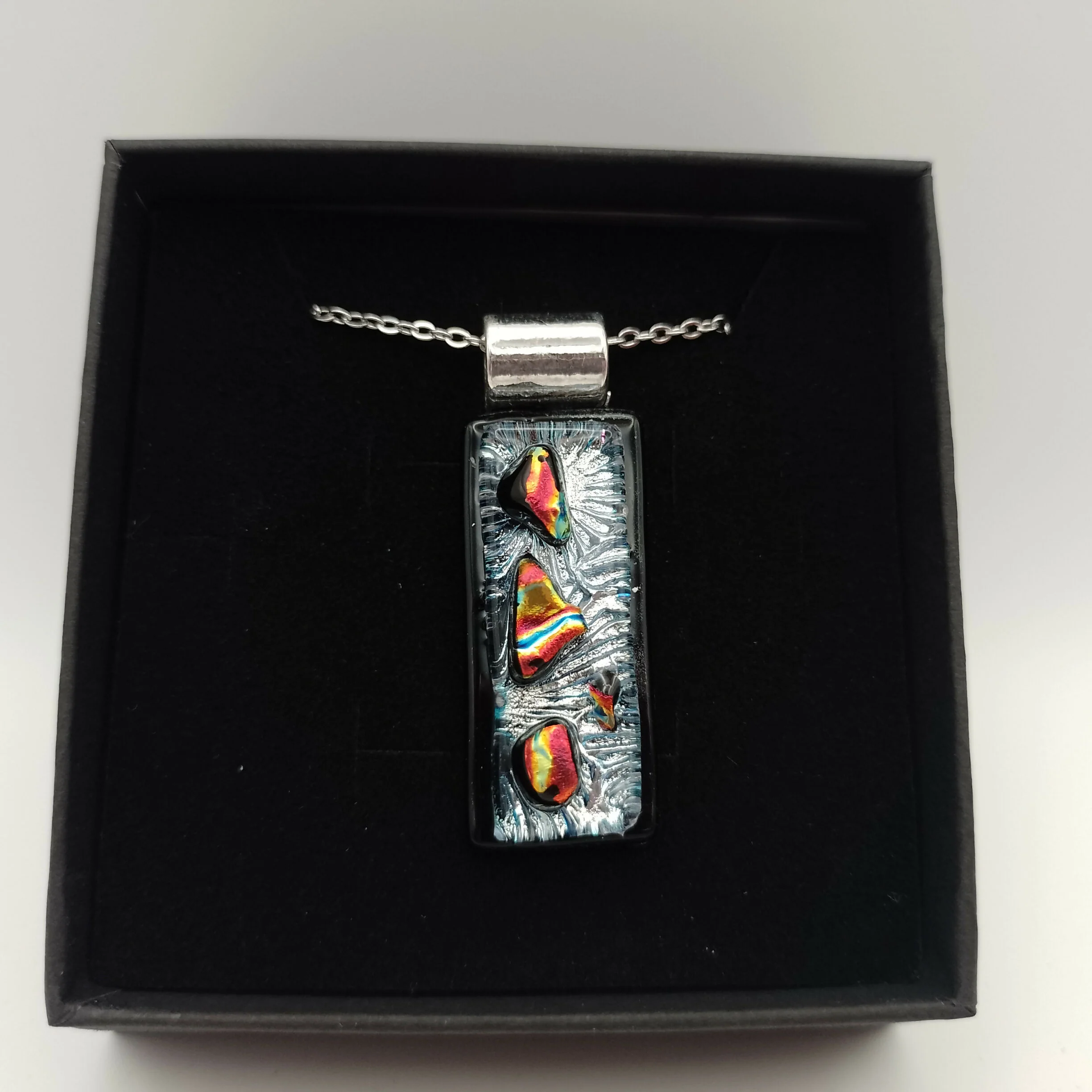 Dichroic Glass Pendant