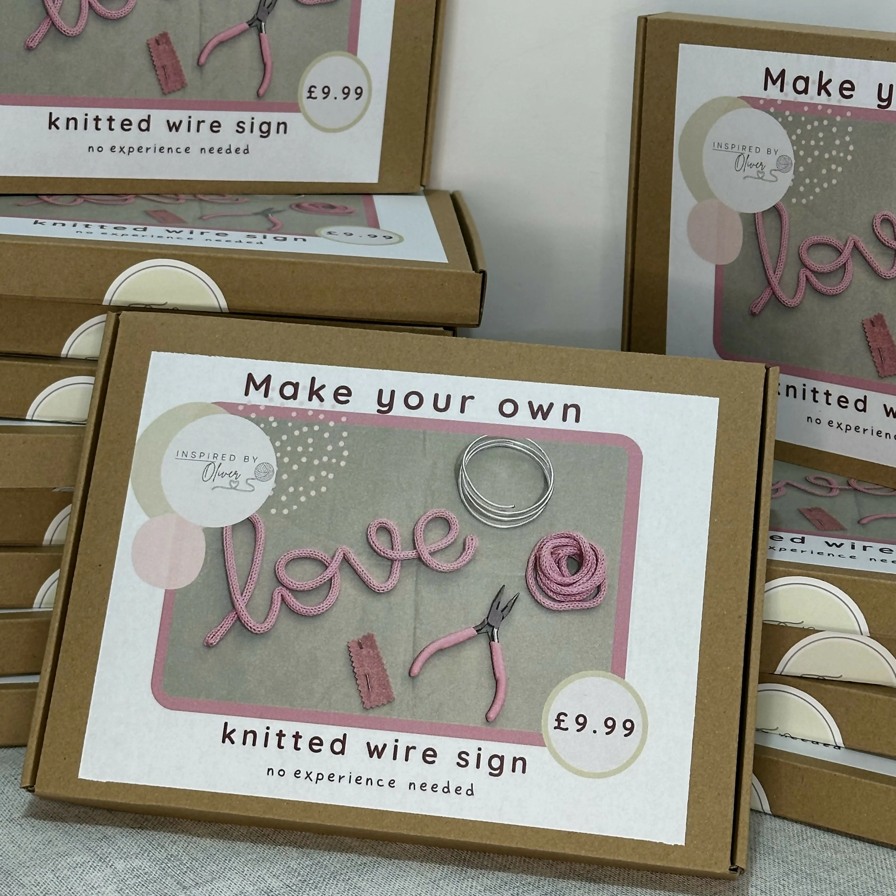 DIY ‘Love’ Knitted Wire Kit