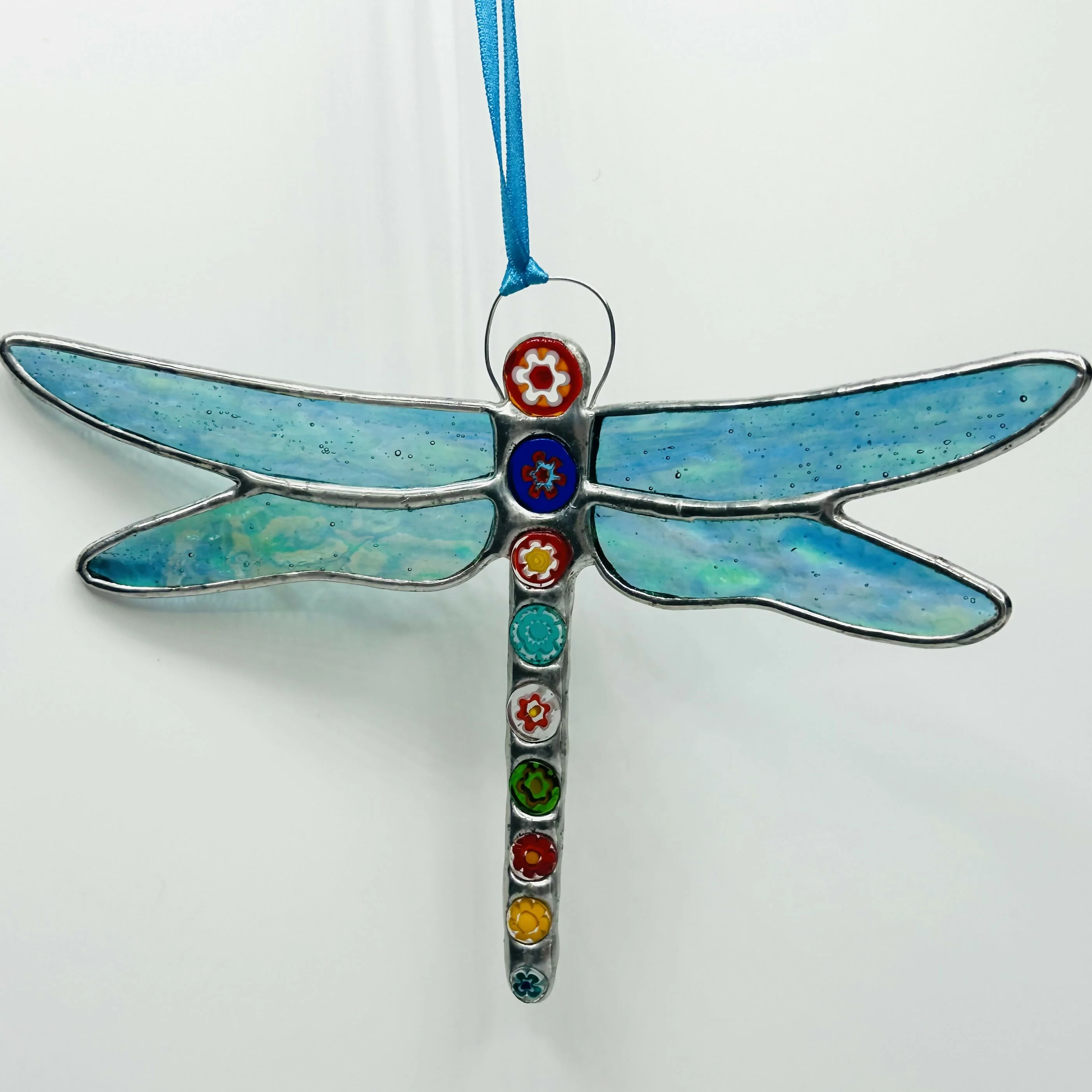 Glass Dragonfly Hanging Decoration - Image 5