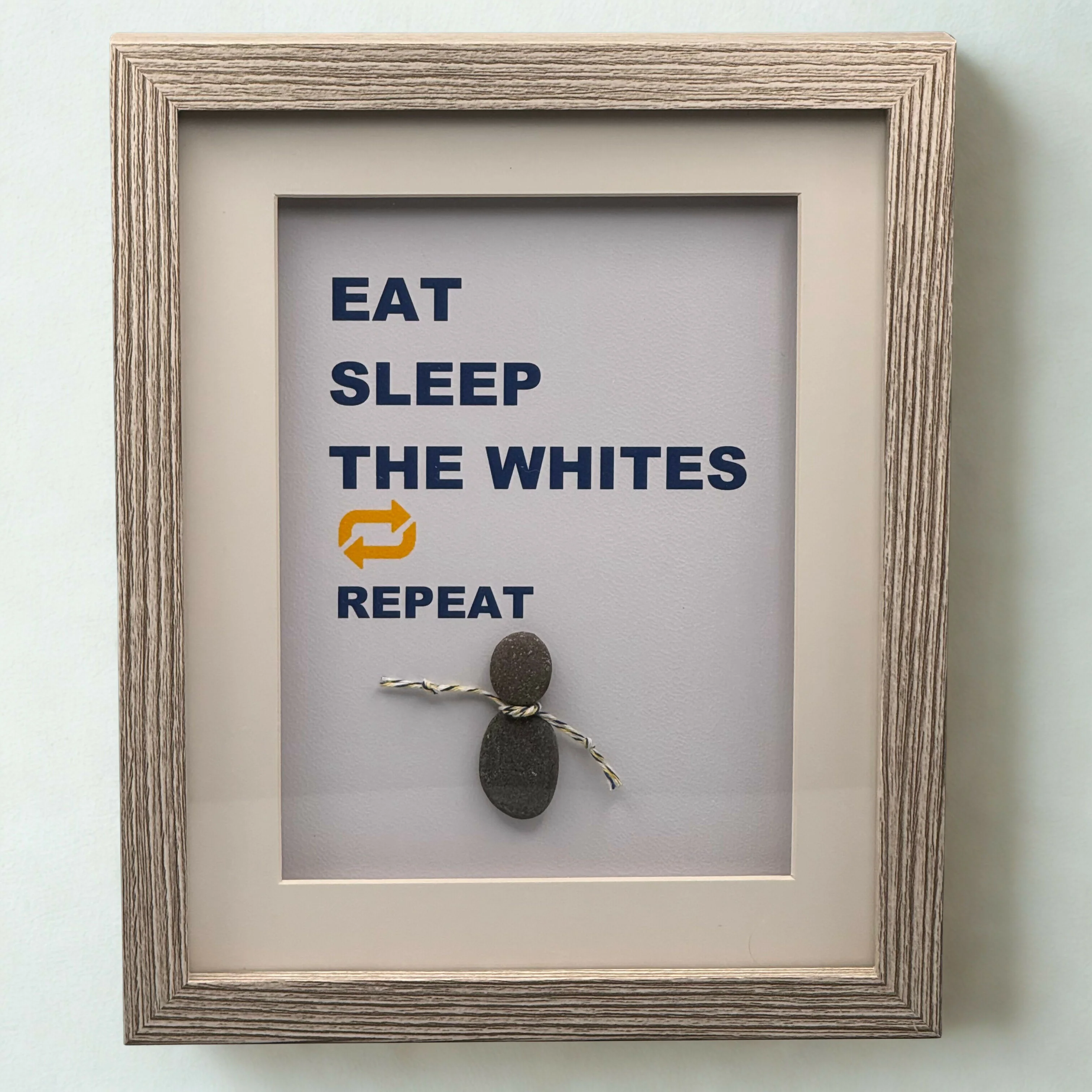 Eat, Sleep, The Whites/Leeds United Football - Medium