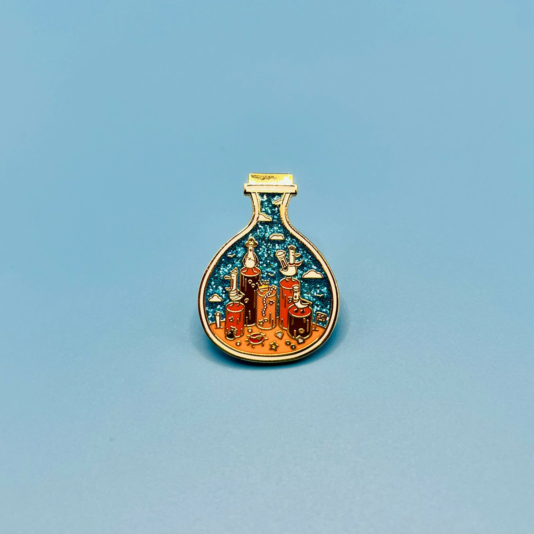 Enamel Pin - Pirate Seagulls