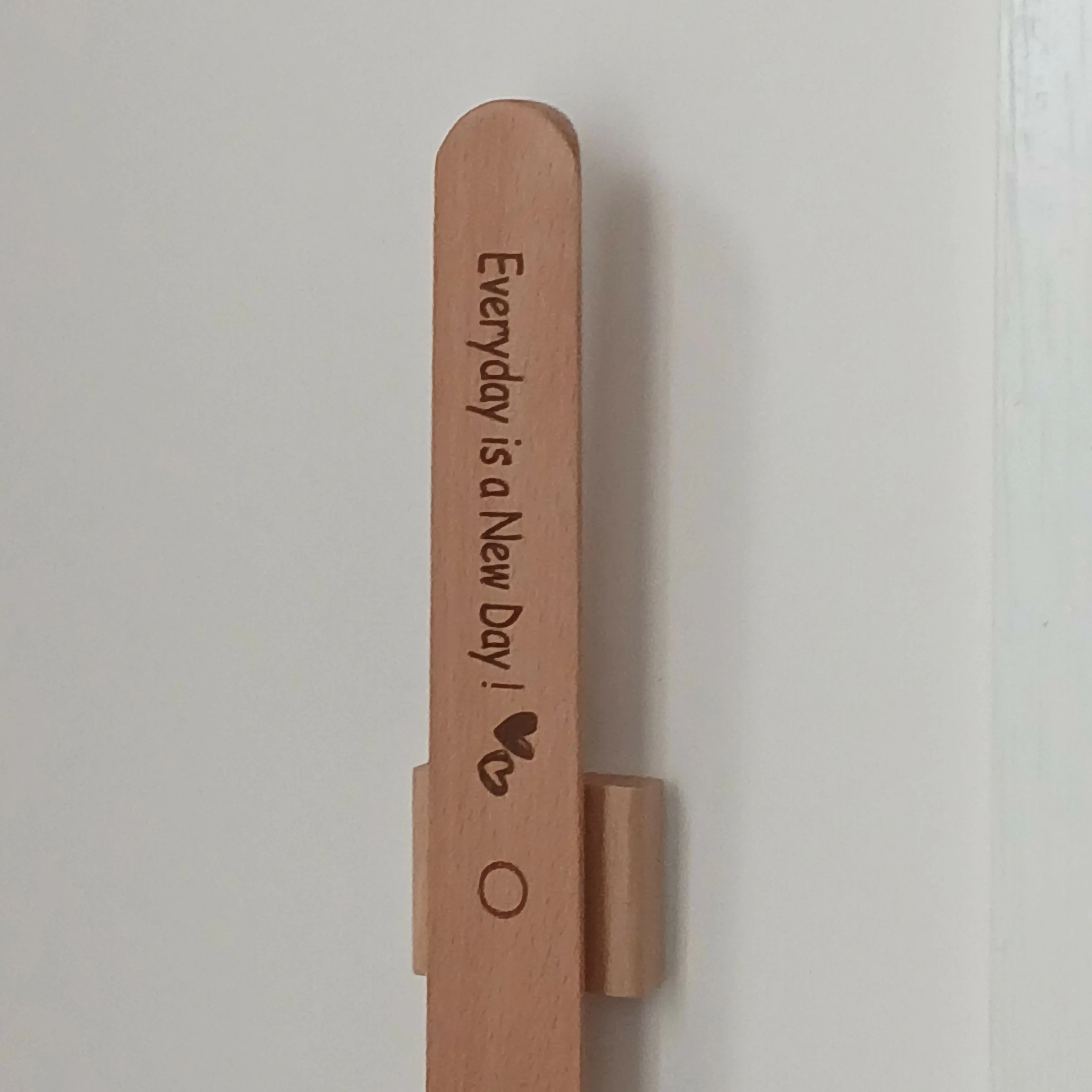 Everyday is a New Day Wooden Shoehorn - Image 3