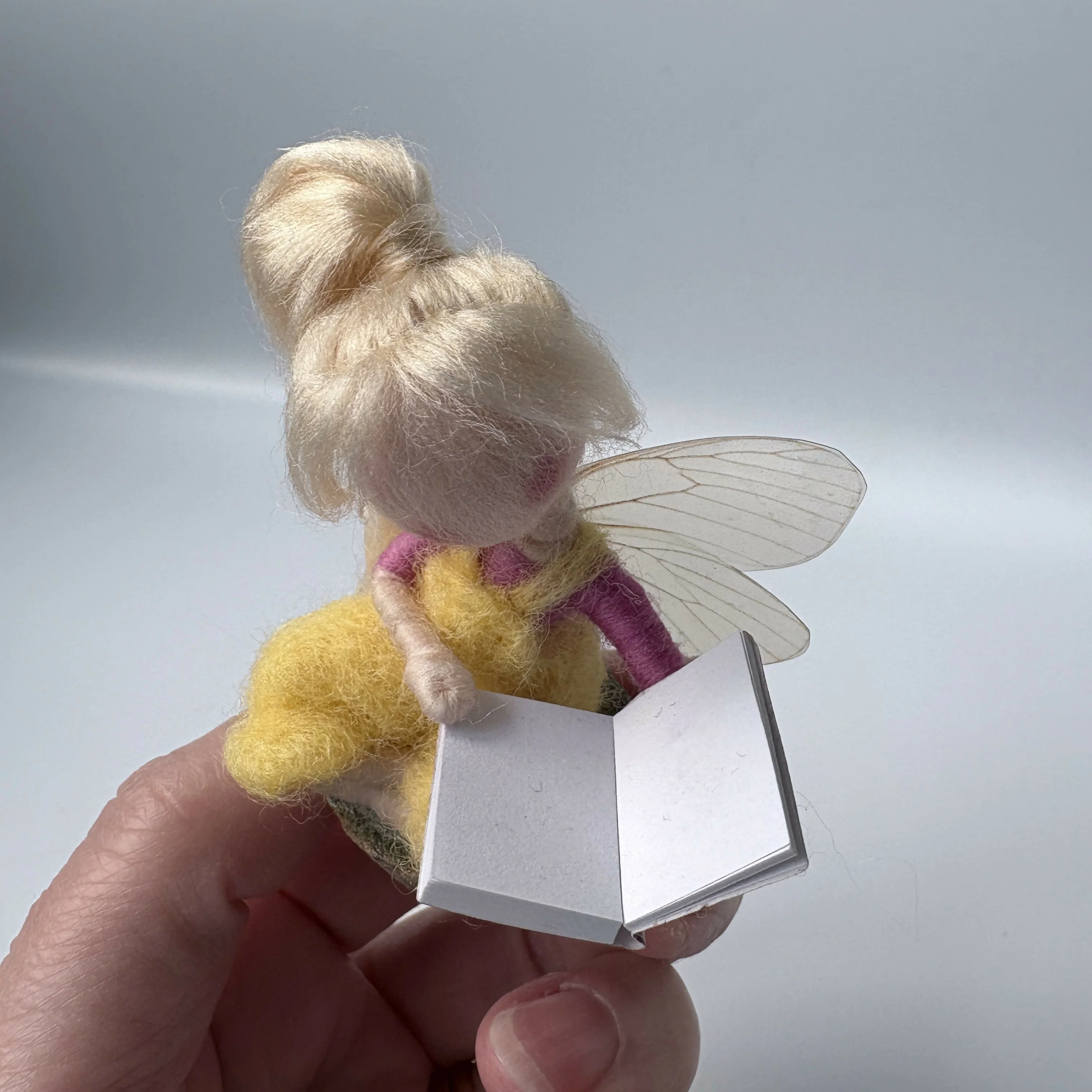 Fairy Sat Reading - Image 4