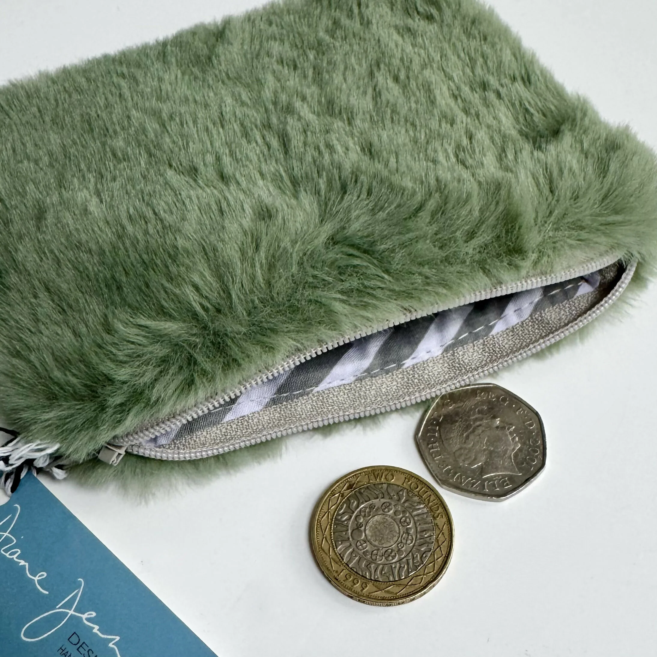 Faux Fur Purse - Image 4