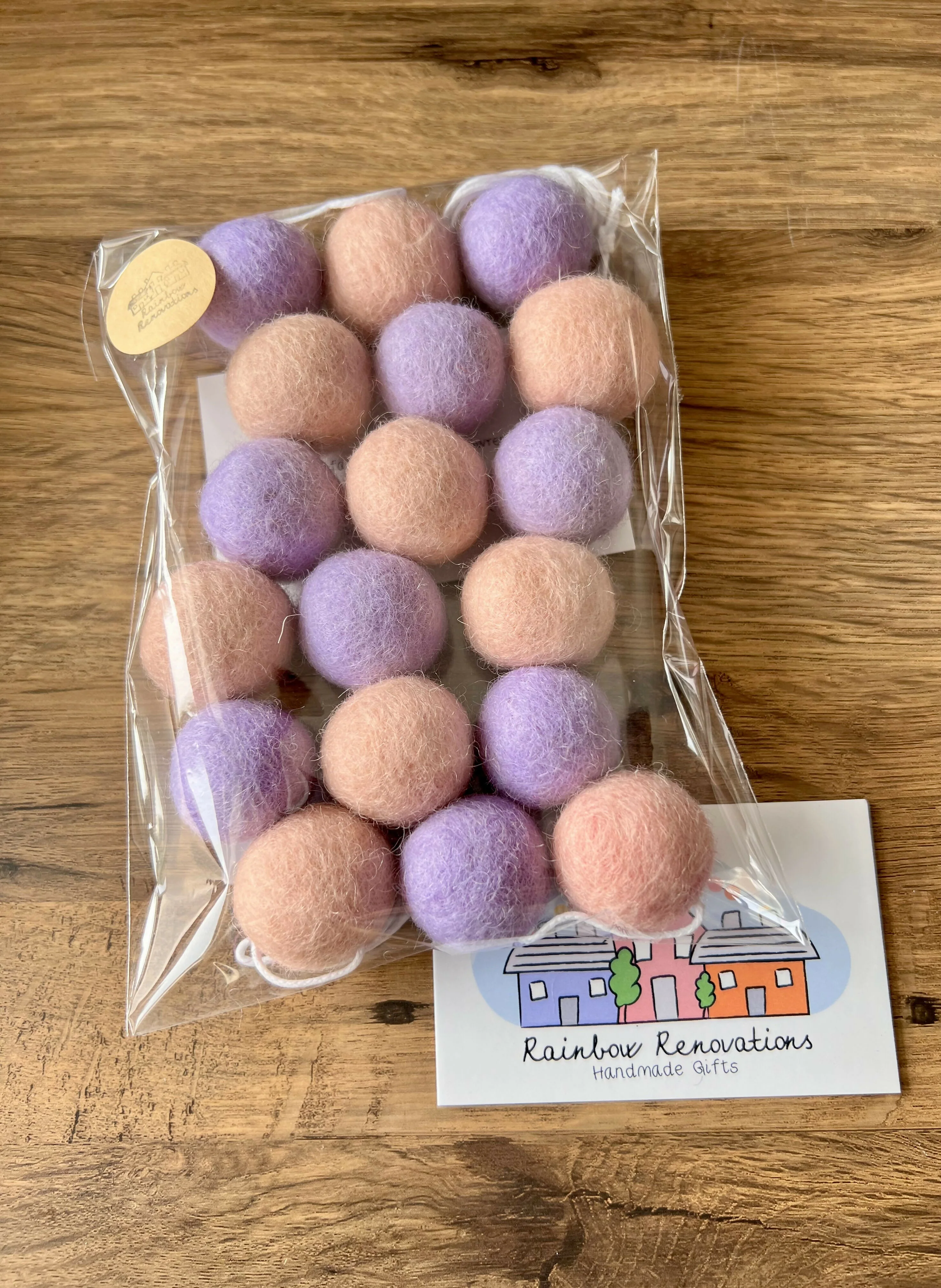 Feltball Garland (18 feltballs) - Image 18