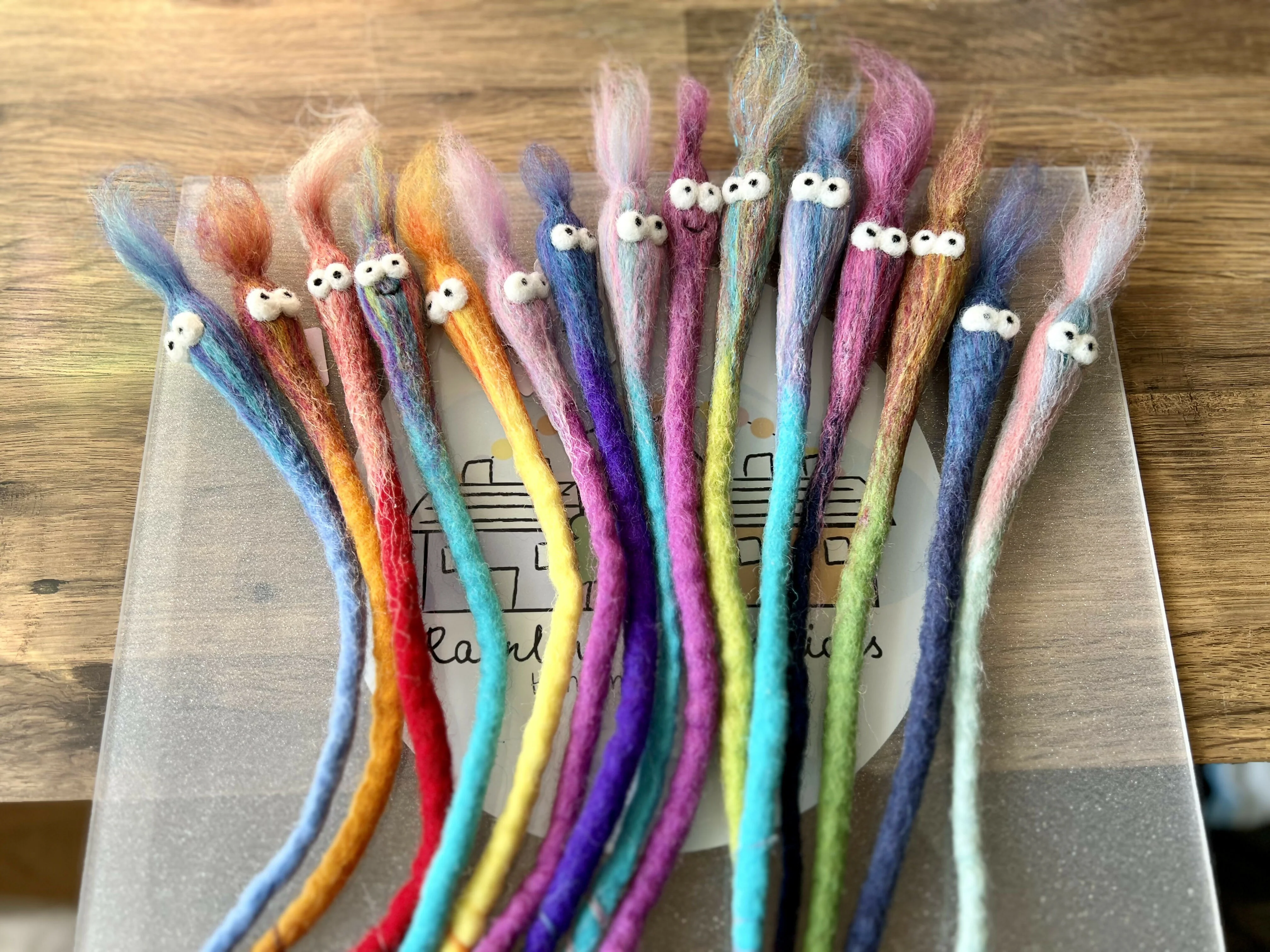 Felted Woolly Worm Bookmark - Image 6
