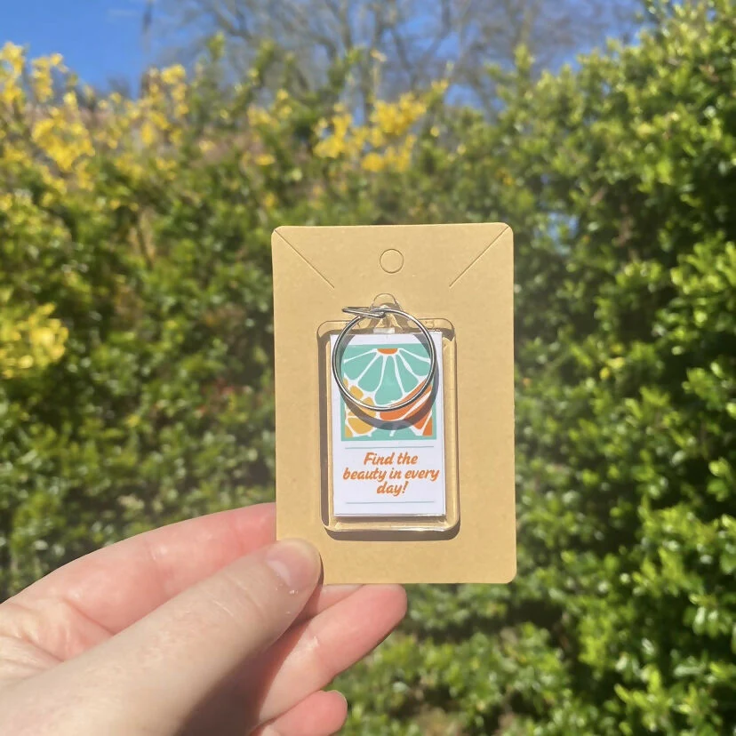 Find The Beauty In Everyday - Keyring - Image 2