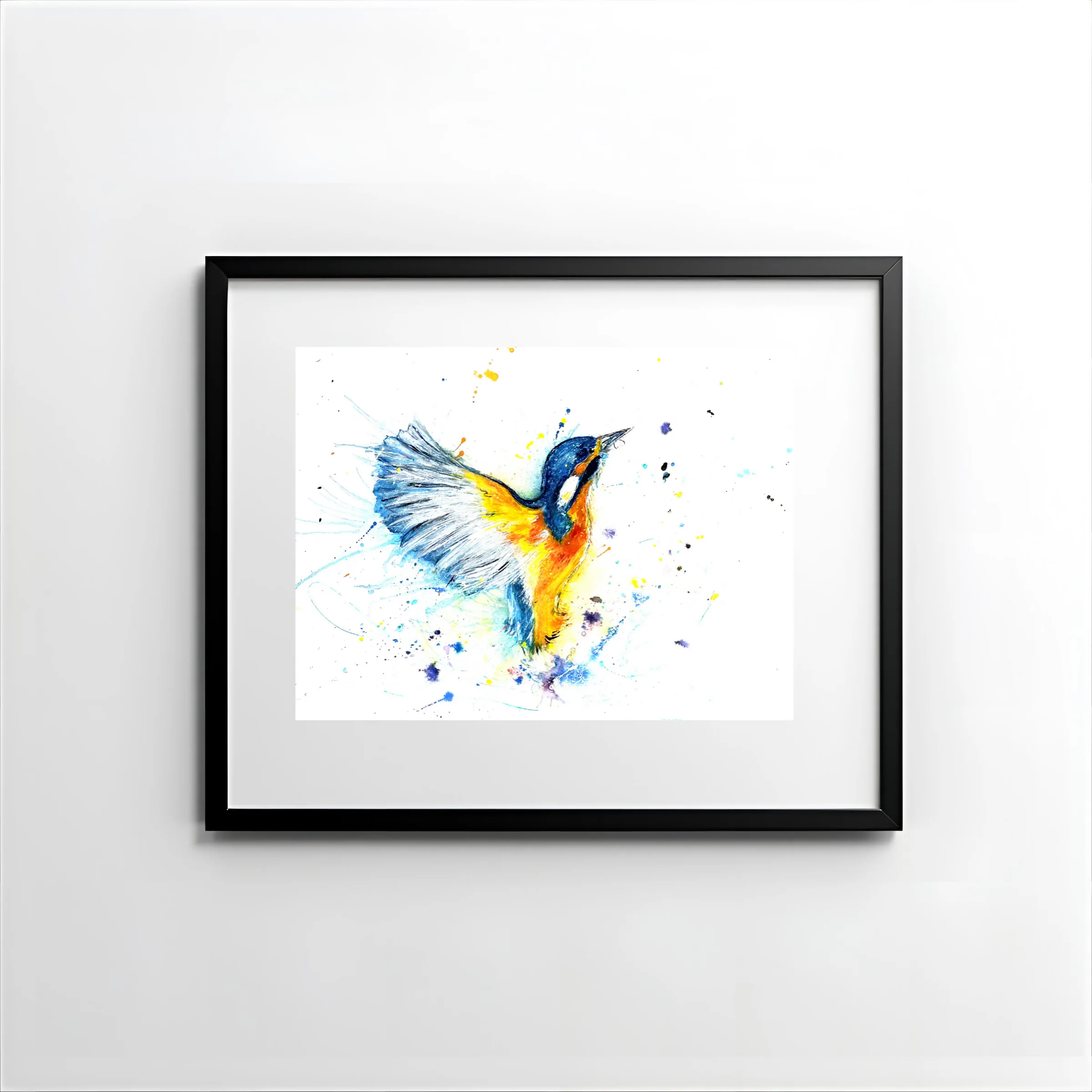 FINE ART PRINT OF KINGFISHER PART OF ANIMAL COLLECTION - Image 3