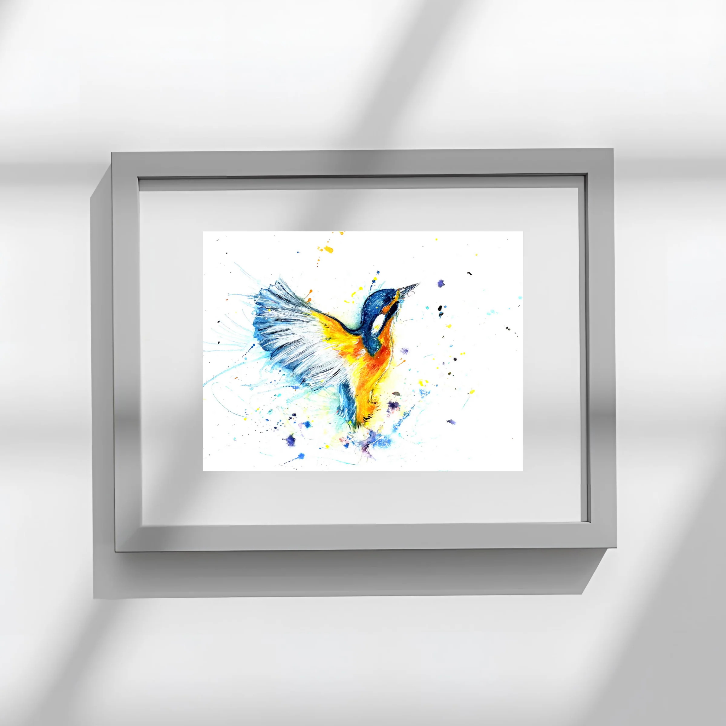 FINE ART PRINT OF KINGFISHER PART OF ANIMAL COLLECTION - Image 4