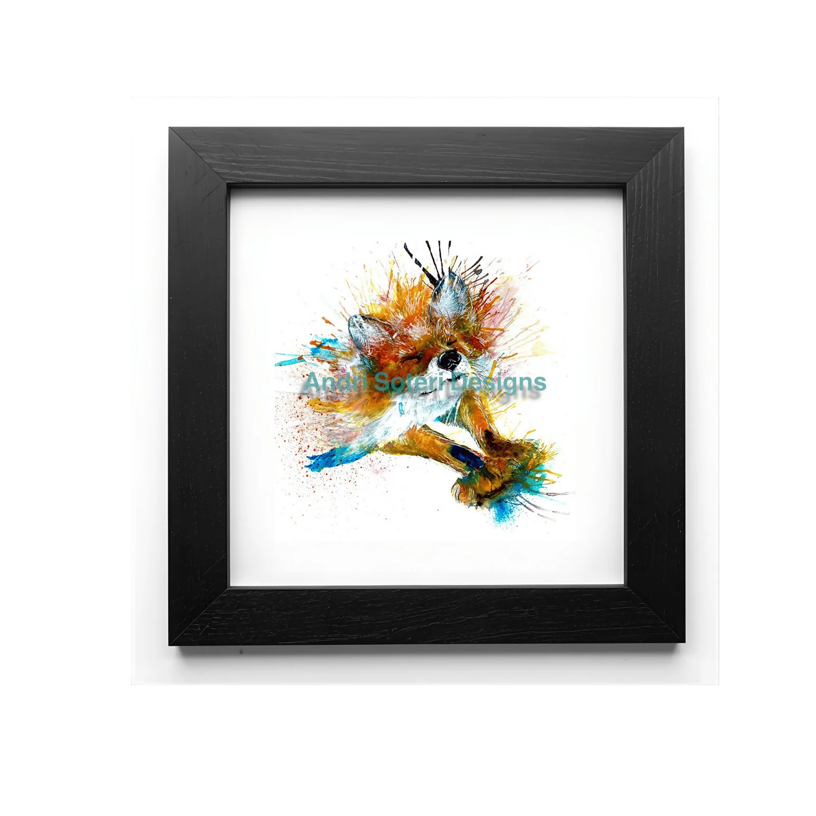 FINE ART PRINT OF MR STRETCHY, PART OF THE 'LITTLE MINI TREASURE' ART COLLECTION - Image 3