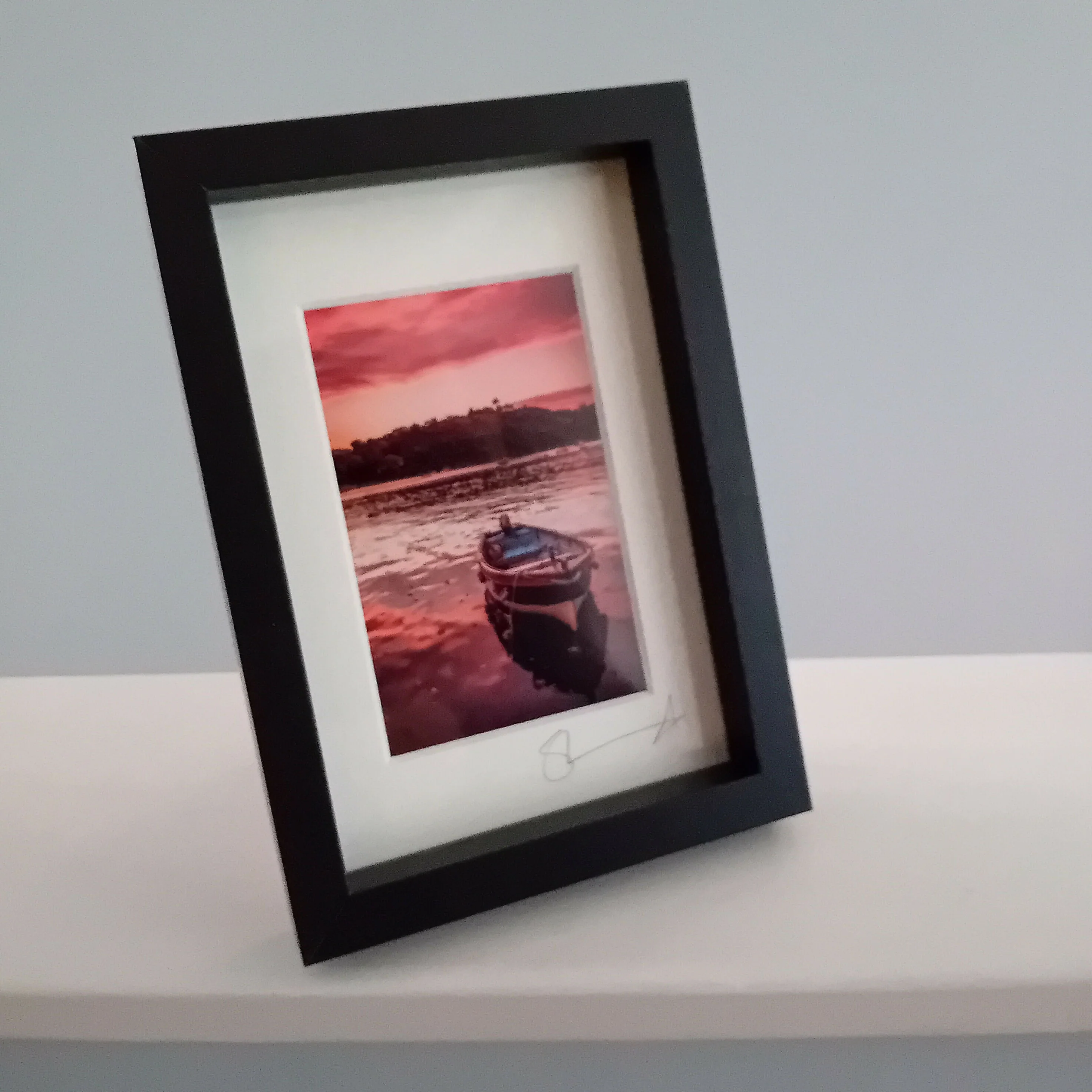 Fishguard Sunset (mini oblong Frame) - Image 3