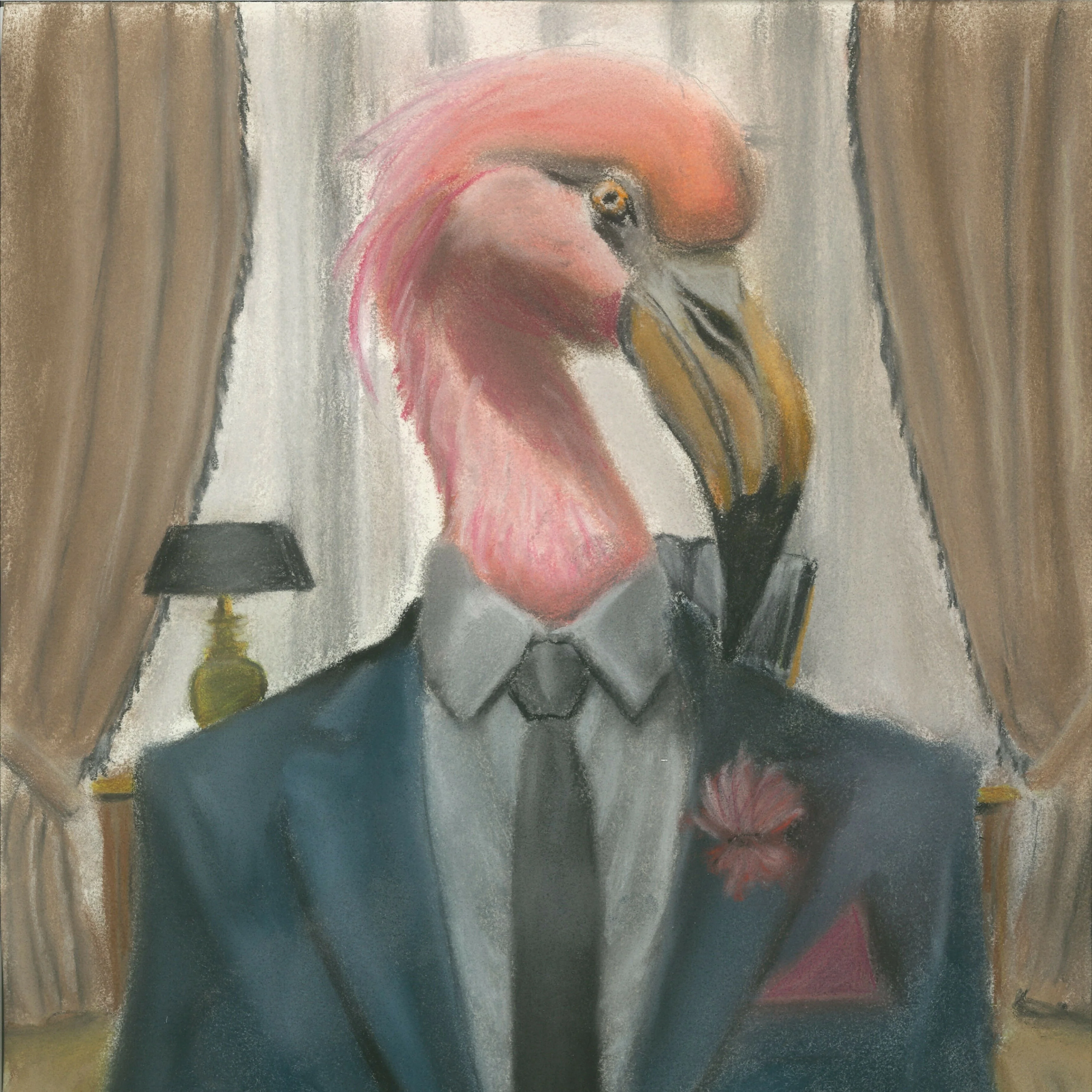Flamingo Art Print