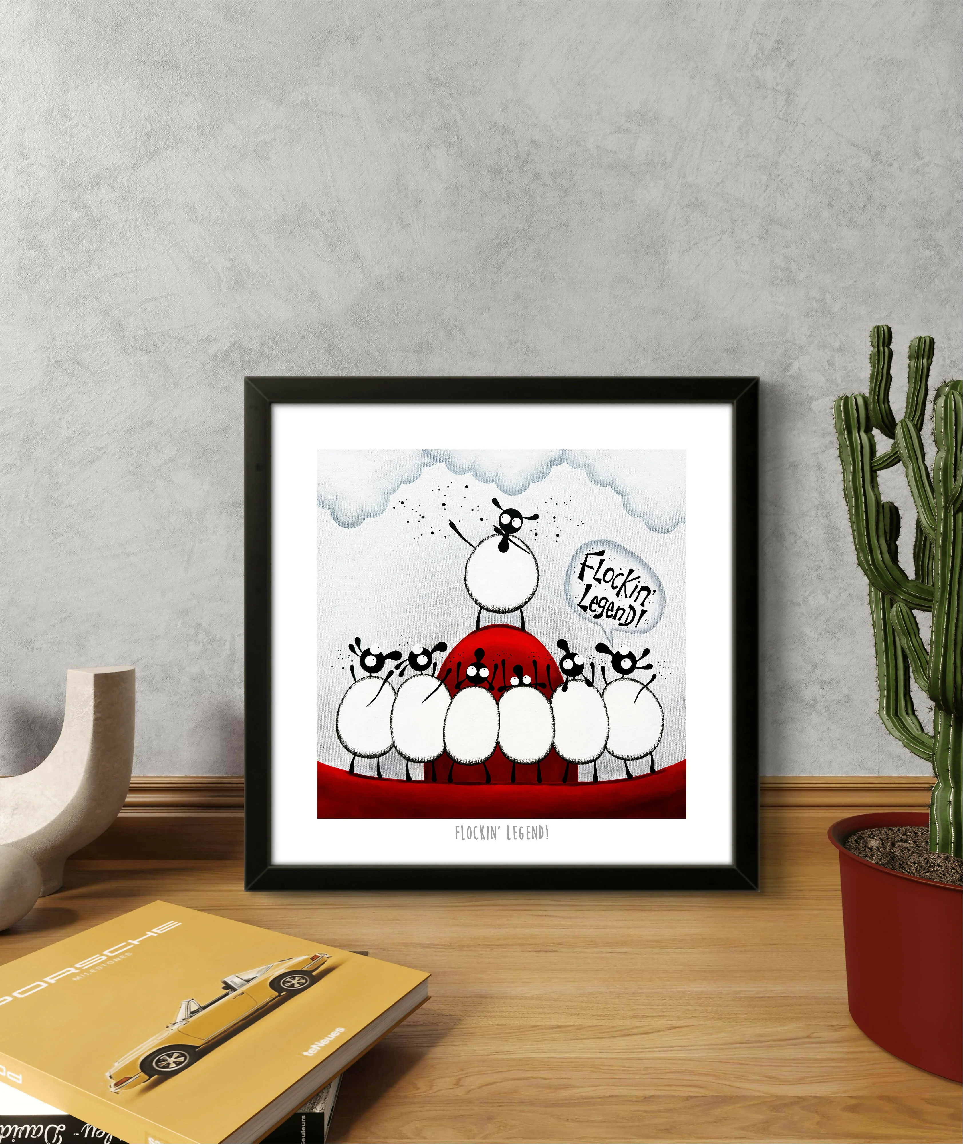 Flockin’ Legend! - 10” Print - Image 6