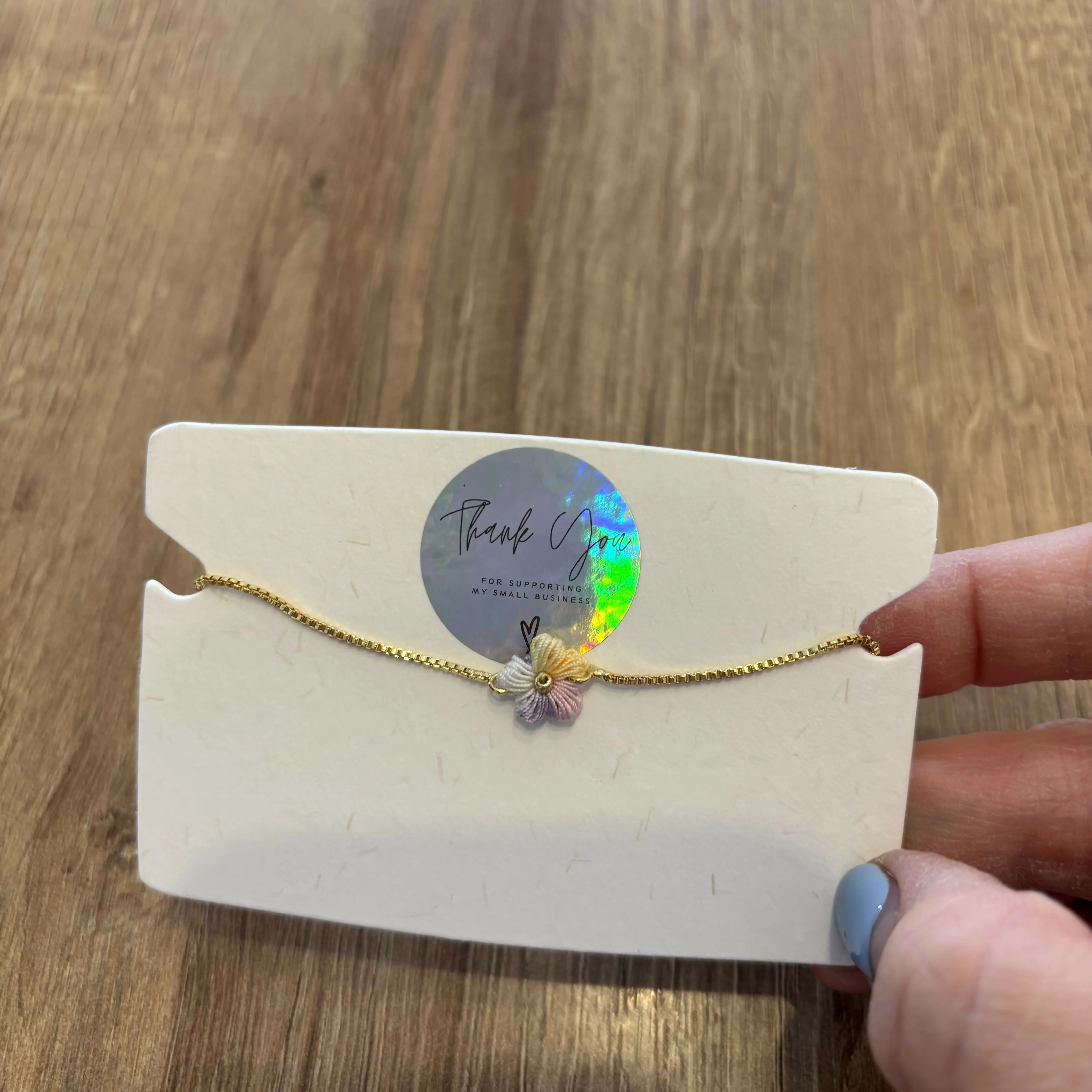 Flower Charm Bracelets - Image 3
