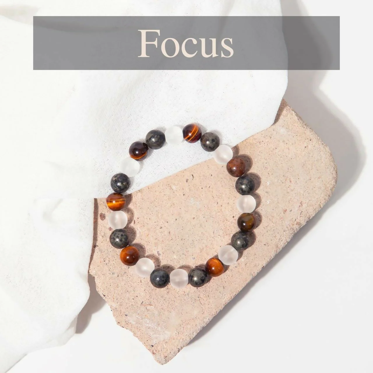 Focus Crystal Bracelet- 8mm