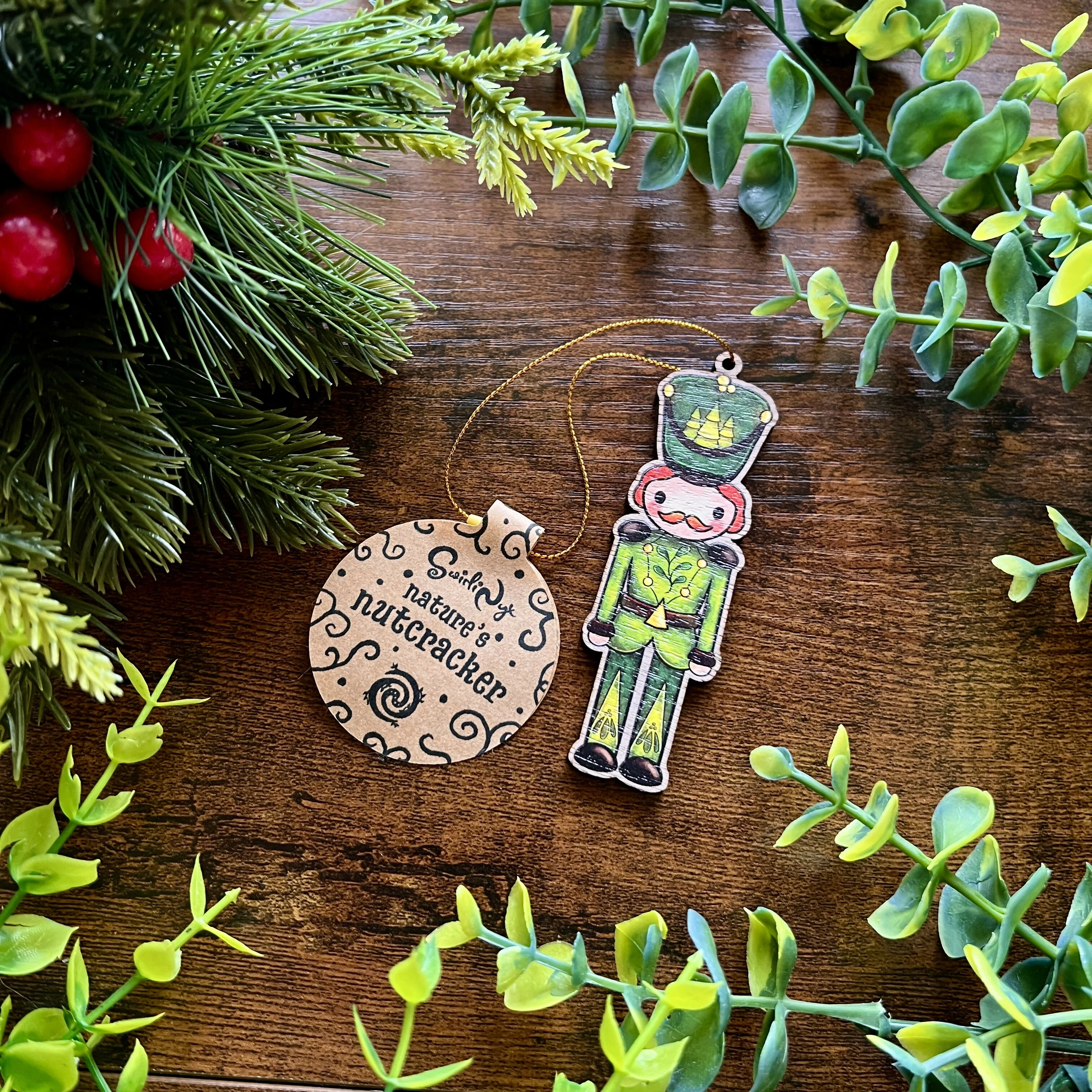 'Frederick' Nutcracker Wooden Decoration - Image 6