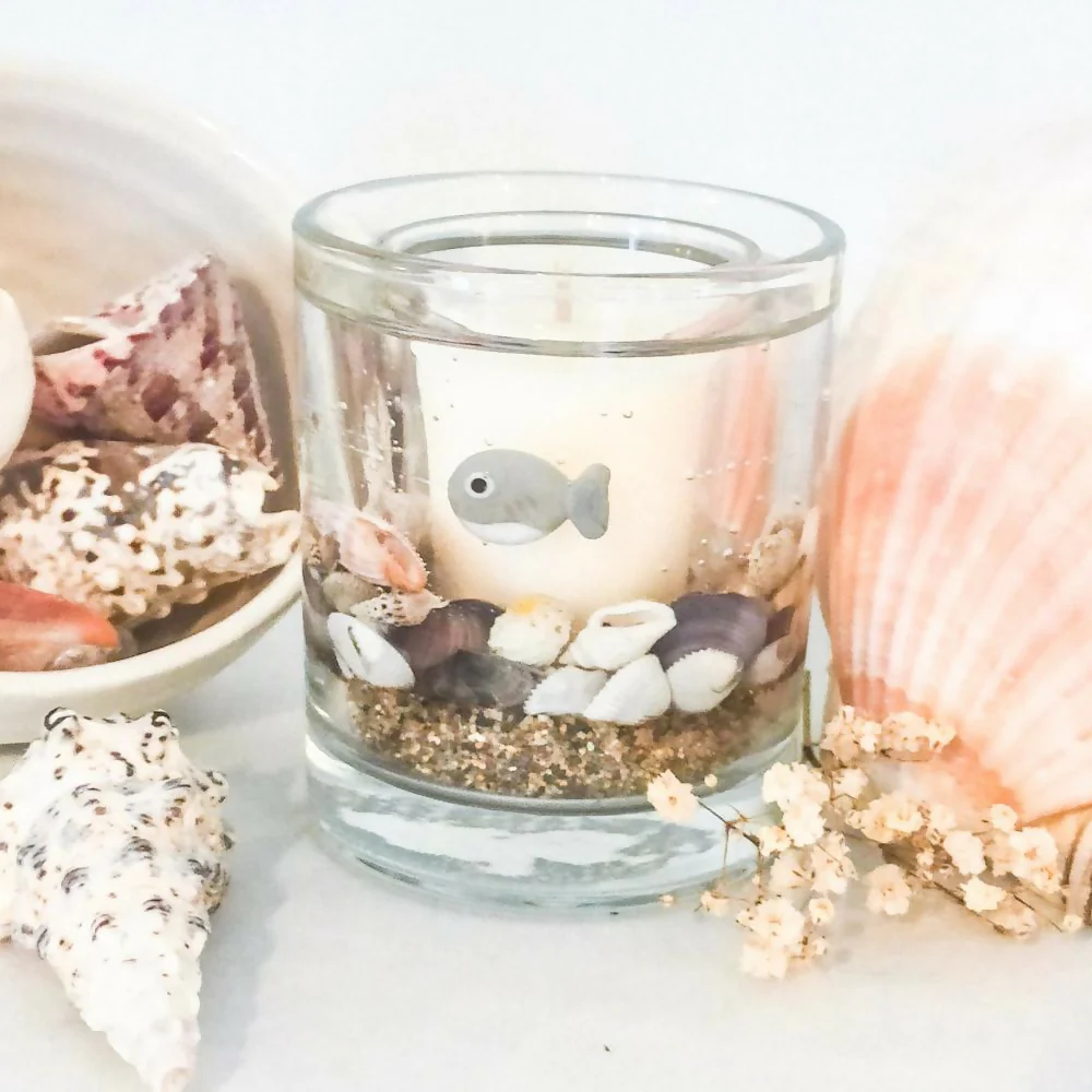 Friendly Shark Botanical Candle