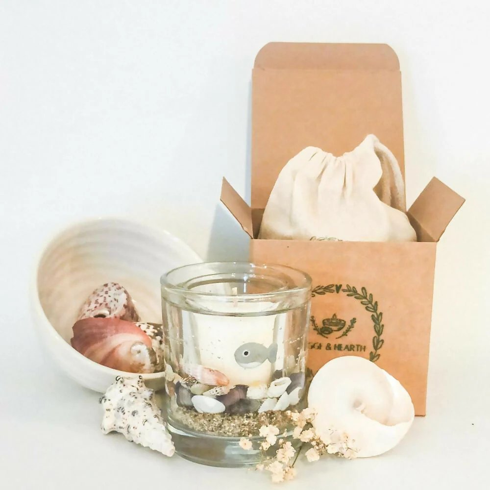 Friendly Shark Botanical Candle - Image 6