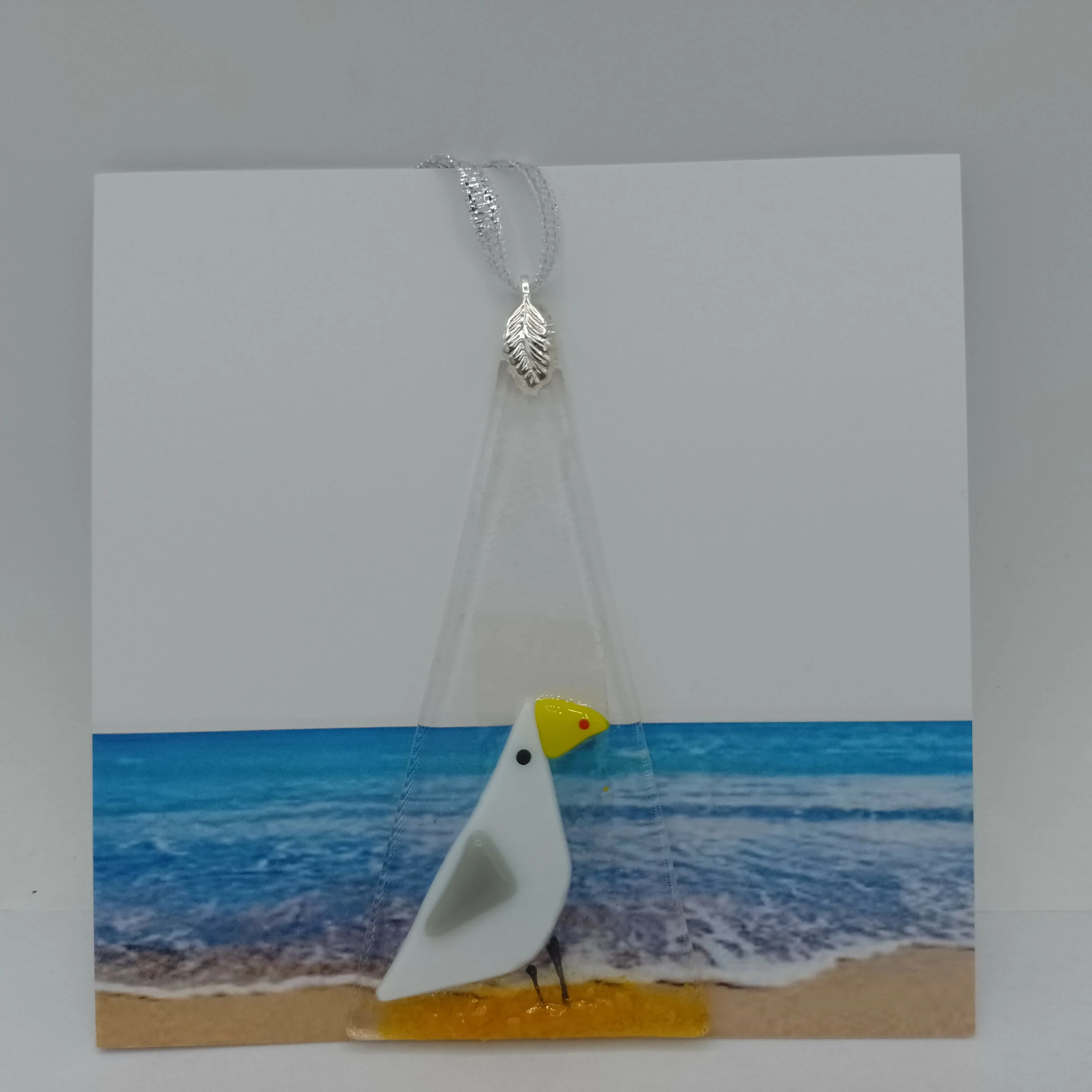 Fused glass Card