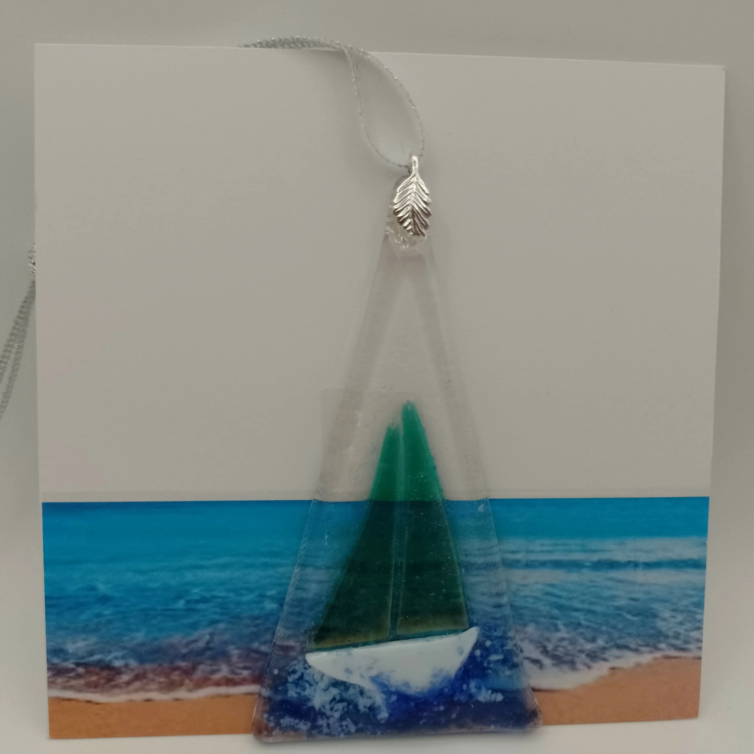 Fused Glass Card