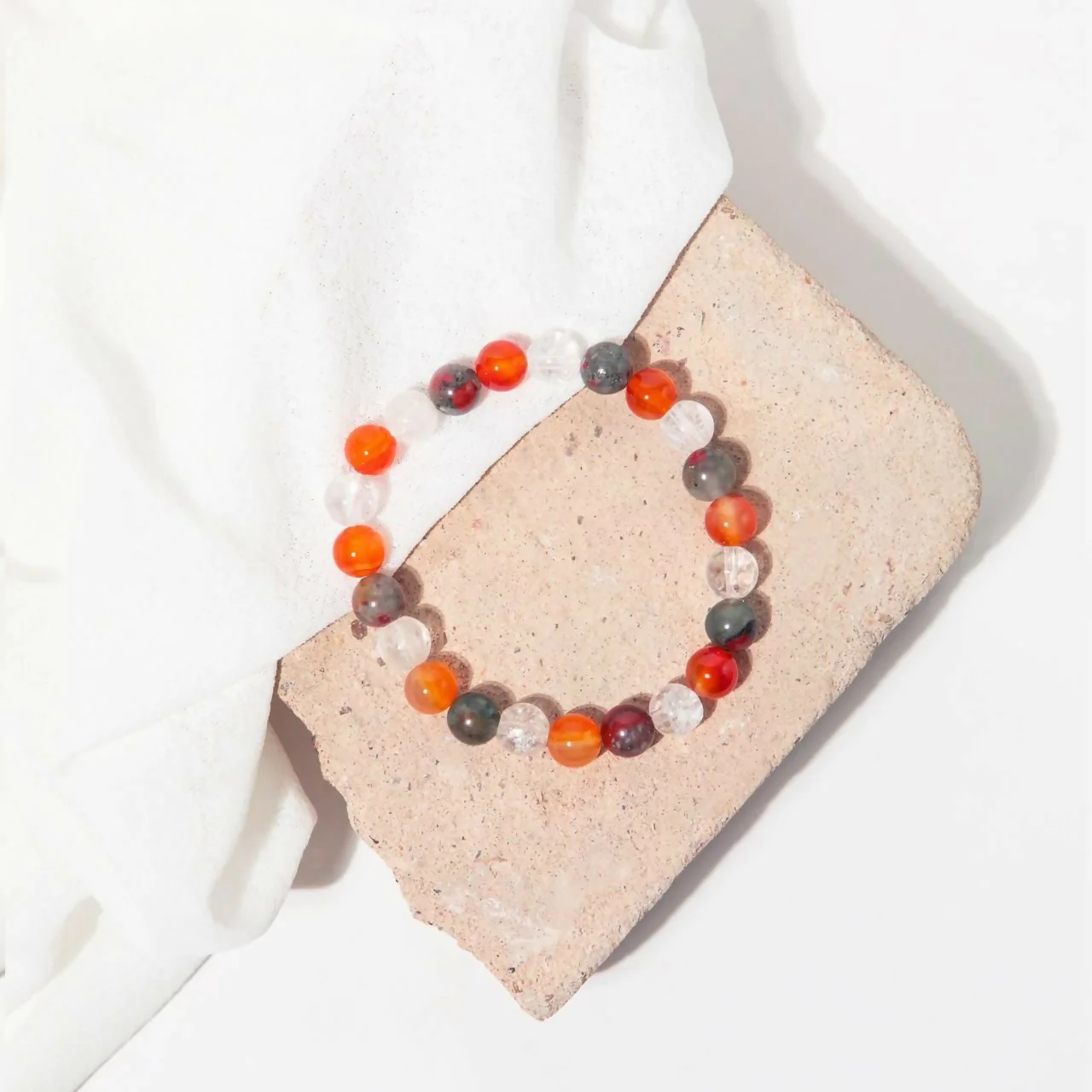 Get Well Soon Crystal Bracelet- 8mm - Image 2
