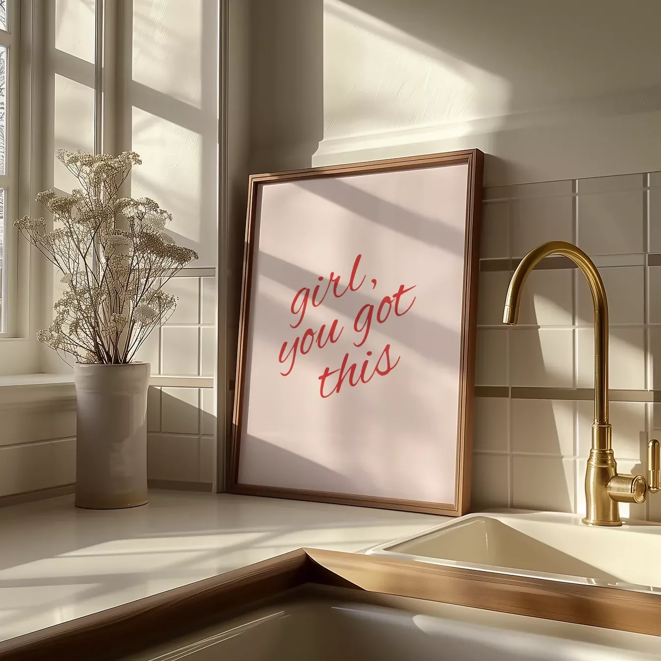 GIRL YOU GOT THIS WALL ART PRINT - Image 4