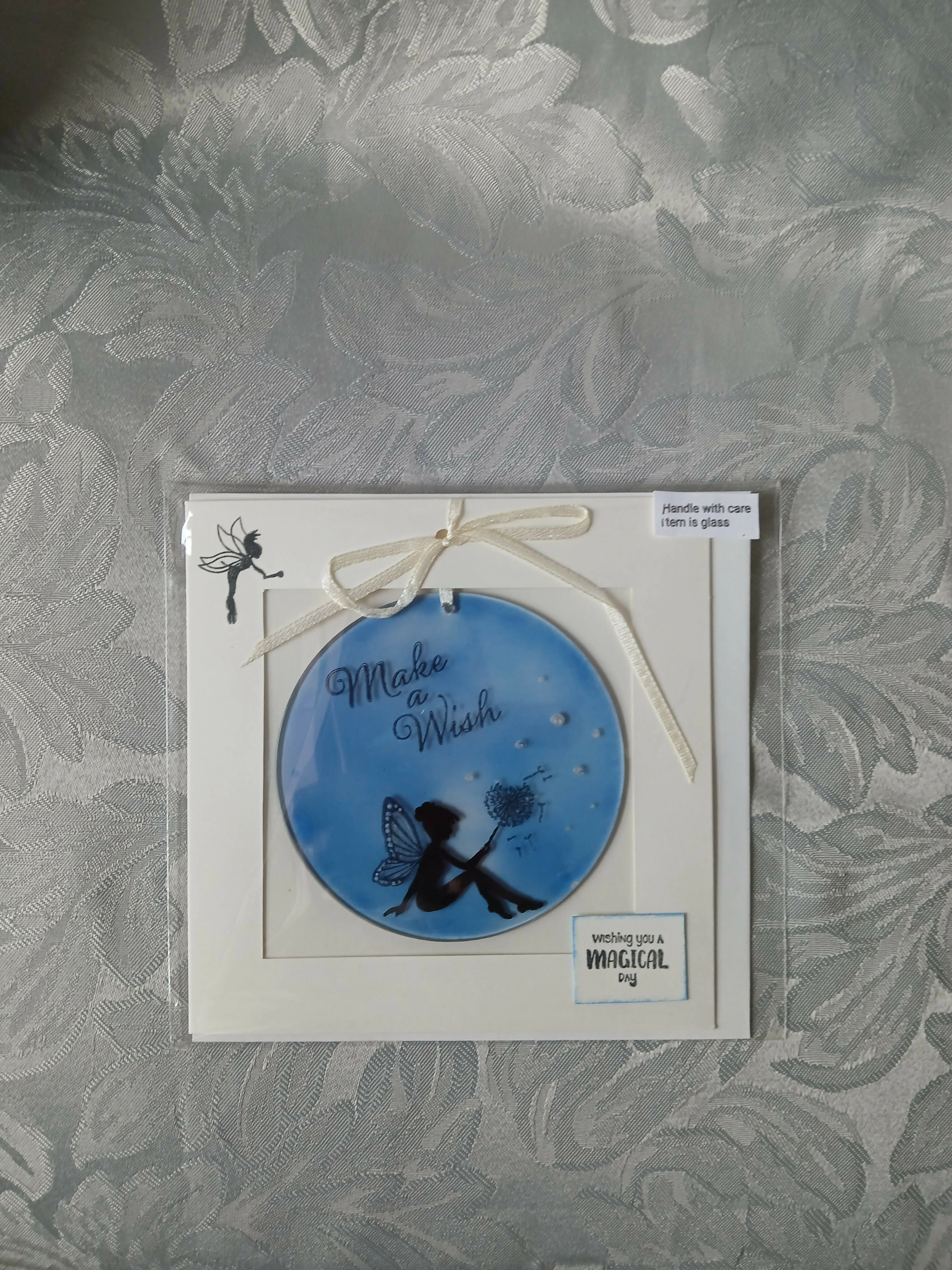 Glass Heart 'Make A Wish' Card and Gift. - Image 4