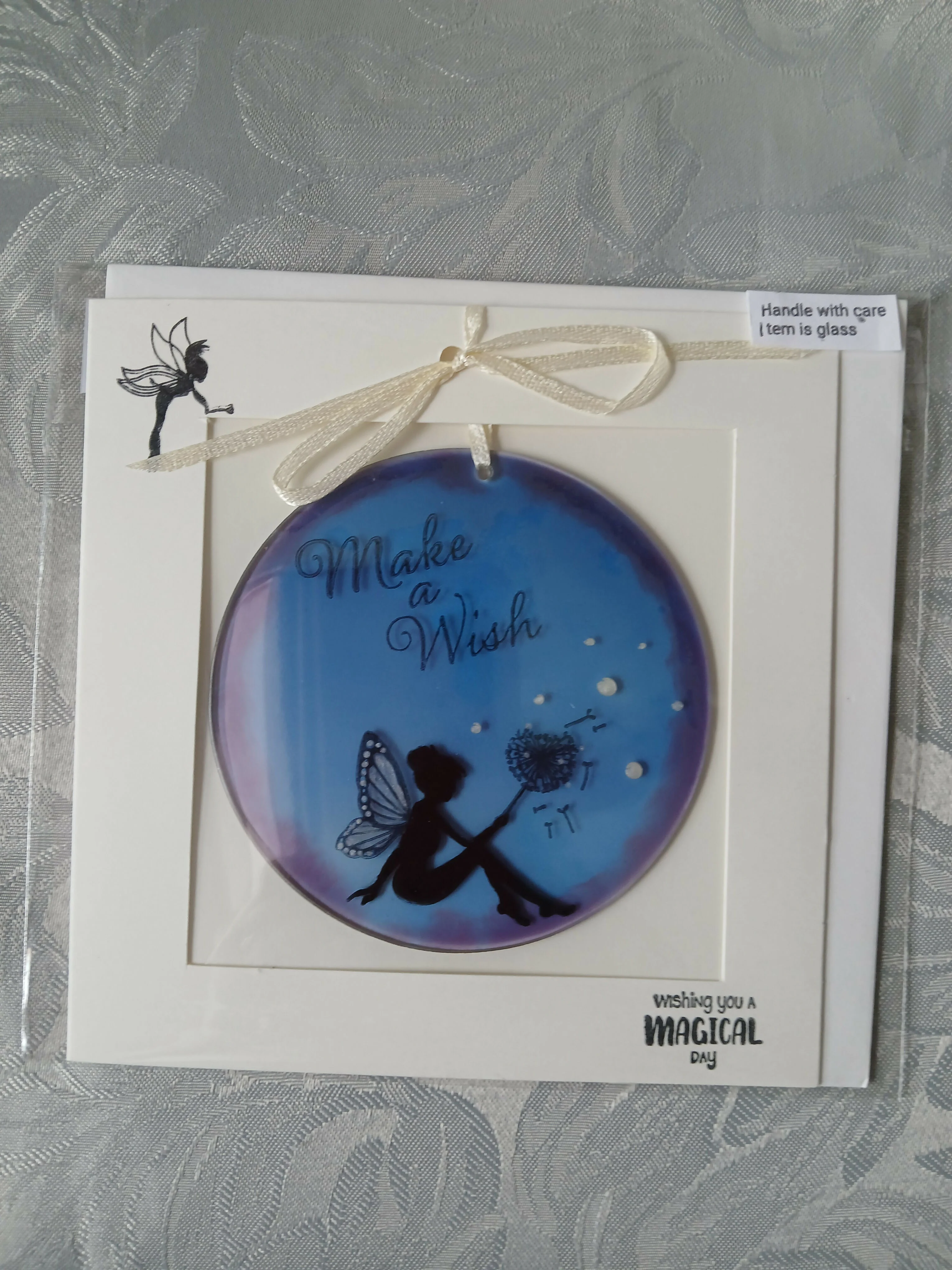 Glass Heart 'Make A Wish' Card and Gift. - Image 5