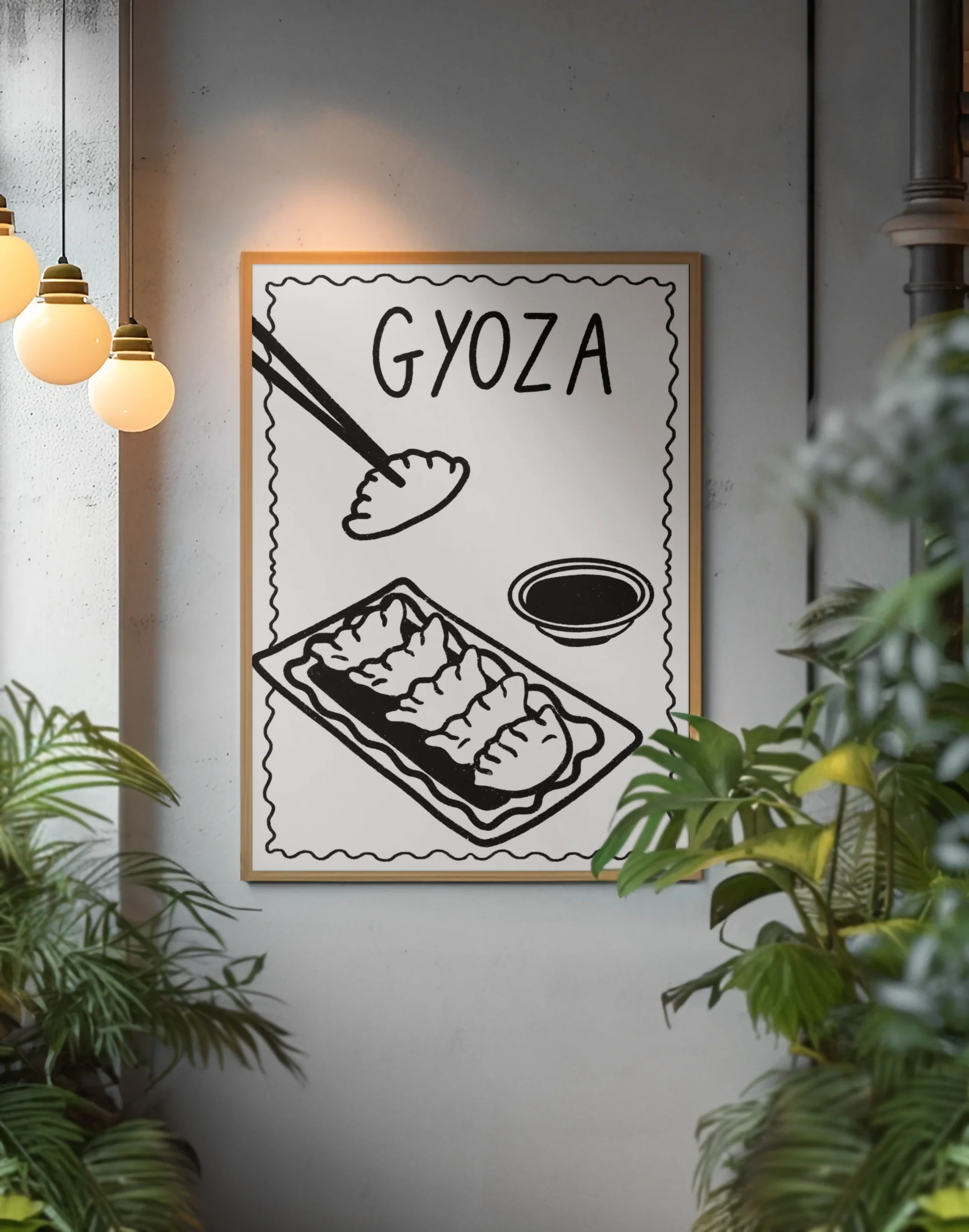 Gyoza Print