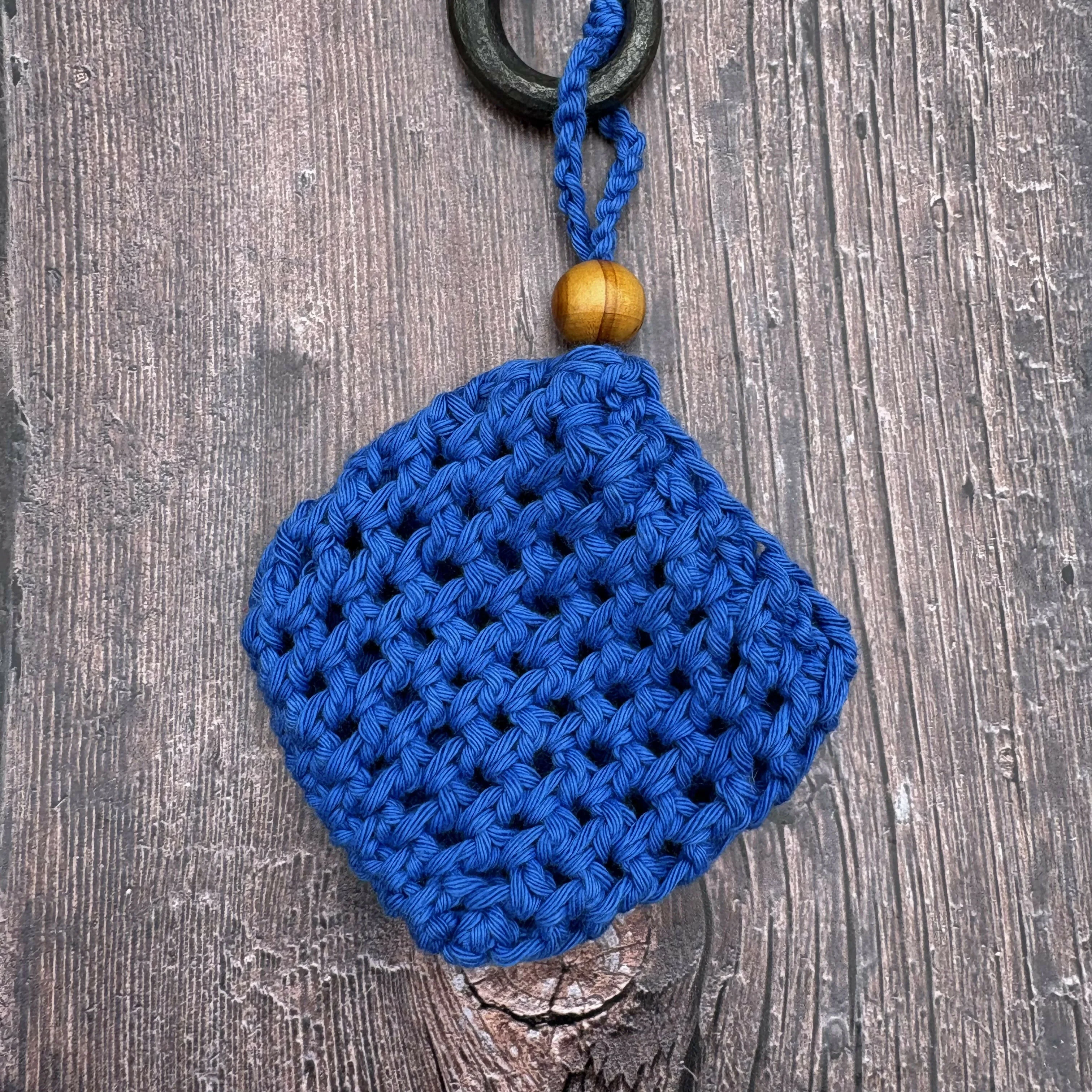 Hand Crocheted Cotton Soap Saver - Image 5
