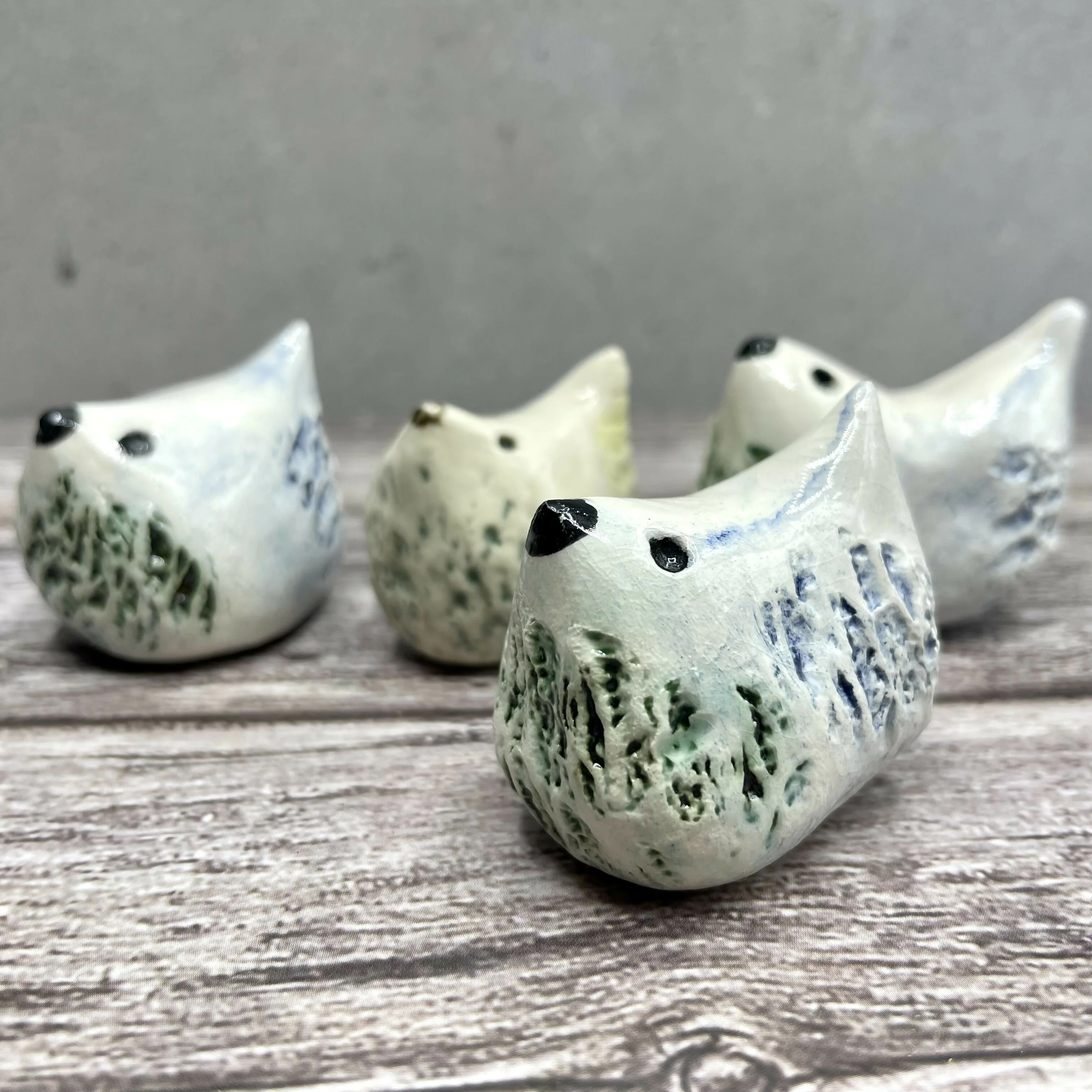 Handmade Ceramic Bird Sculptures – Mini & Small Sizes - Image 3