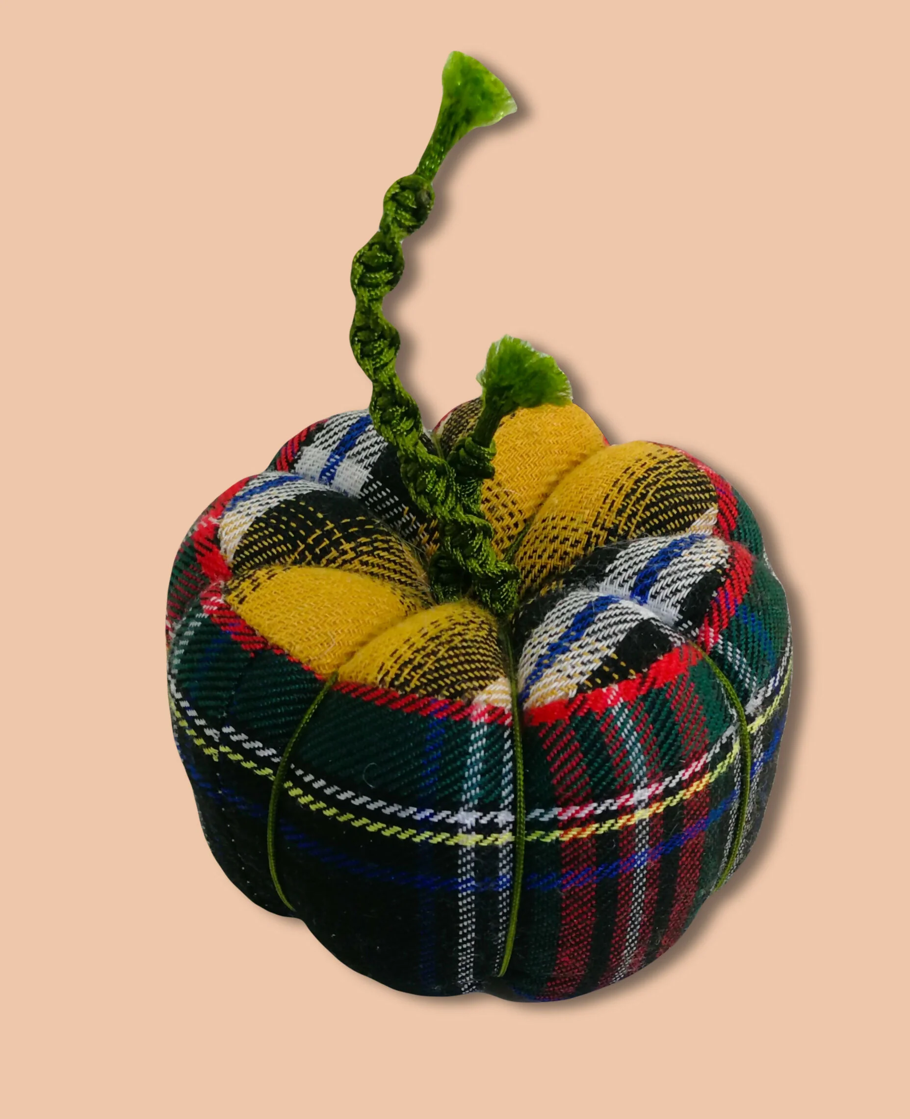 Handmade Mini Pumpkin Pin Cushion - Image 2