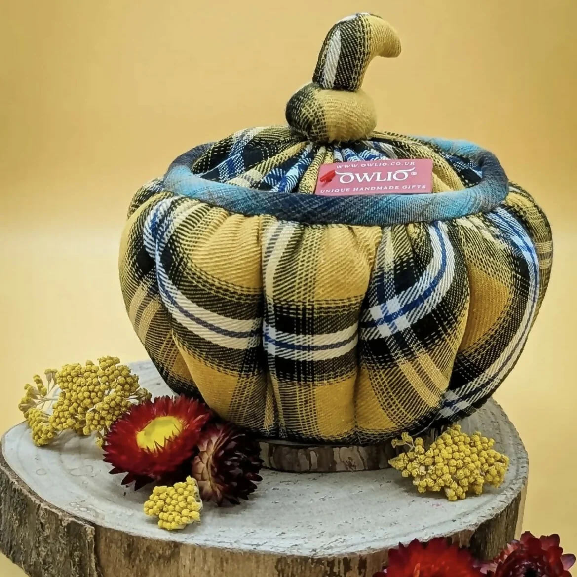 Handmade Pumpkin-Shaped Storage Container - Image 9