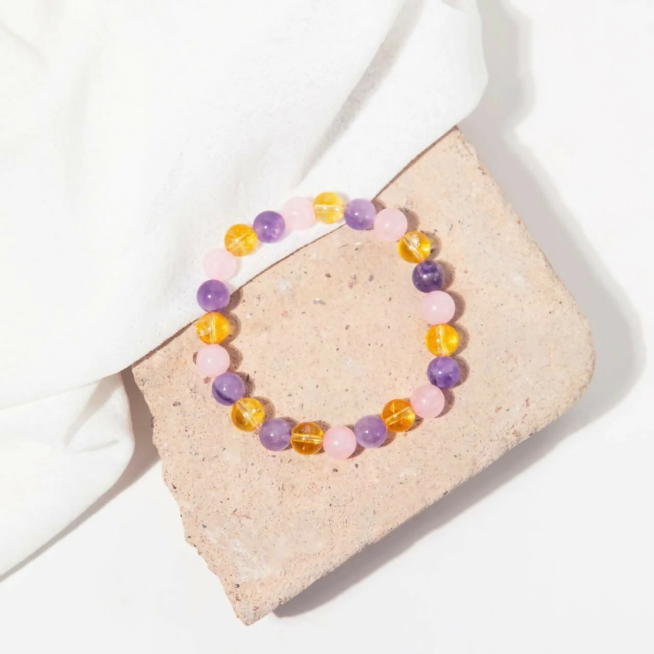Happiness Crystal Bracelet - 8mm - Image 2