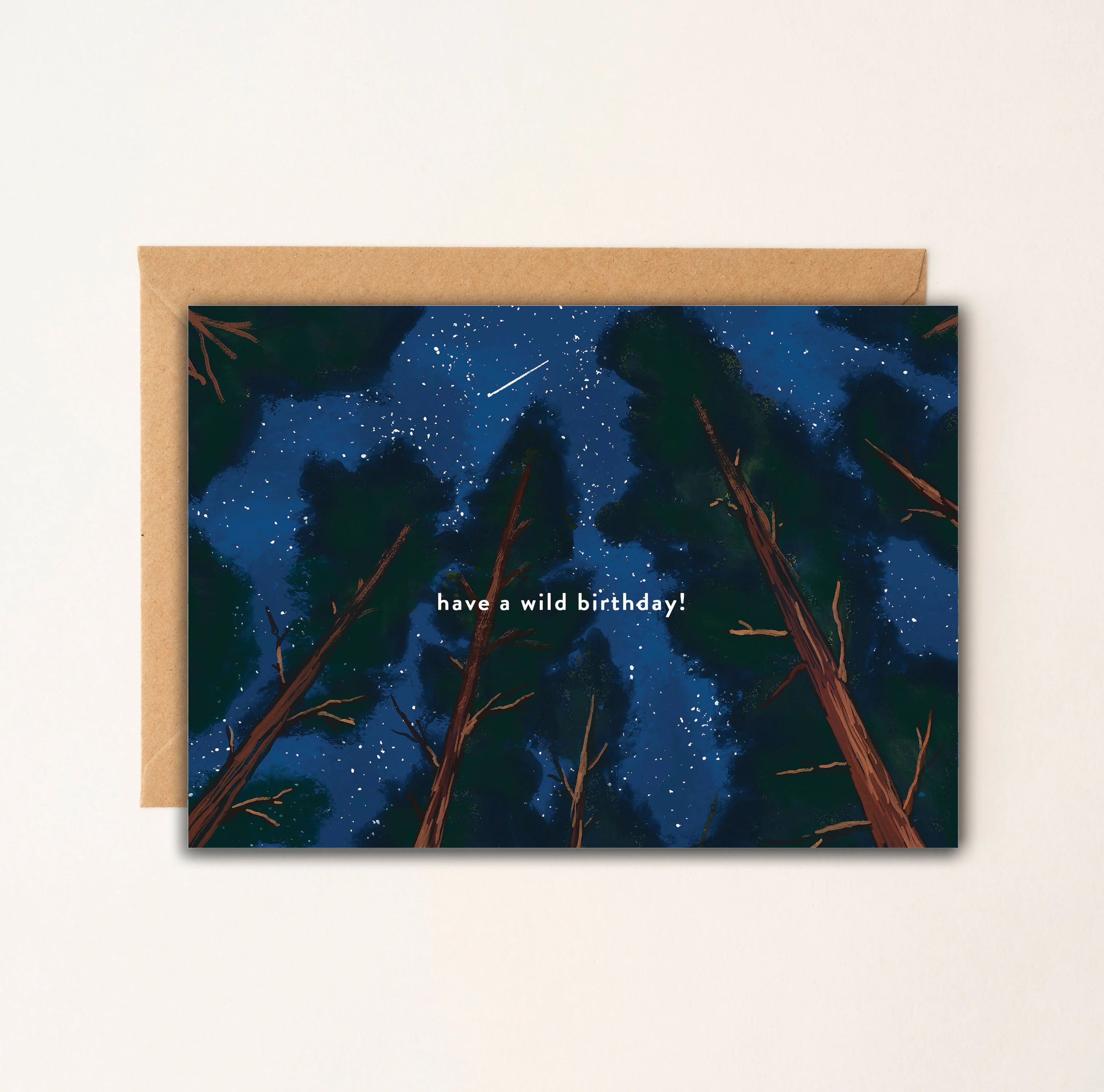 Have a Wild Birthday Forest Card
