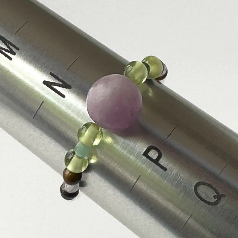 HEALING CRYSTAL STRETCH RING FOR GIVING & RECEIVING LOVE - Image 8