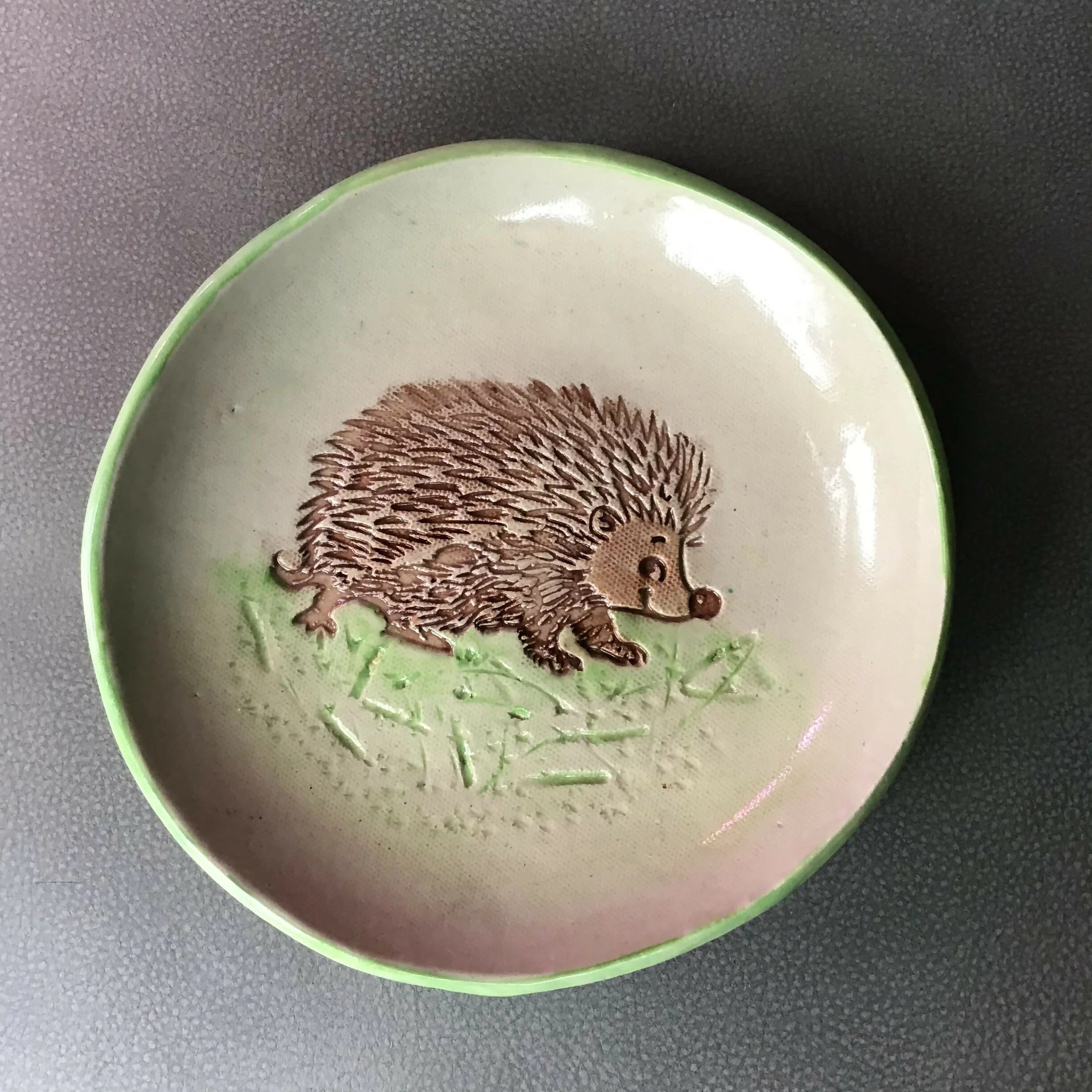 Hedgehog Dish / Plate - Image 2