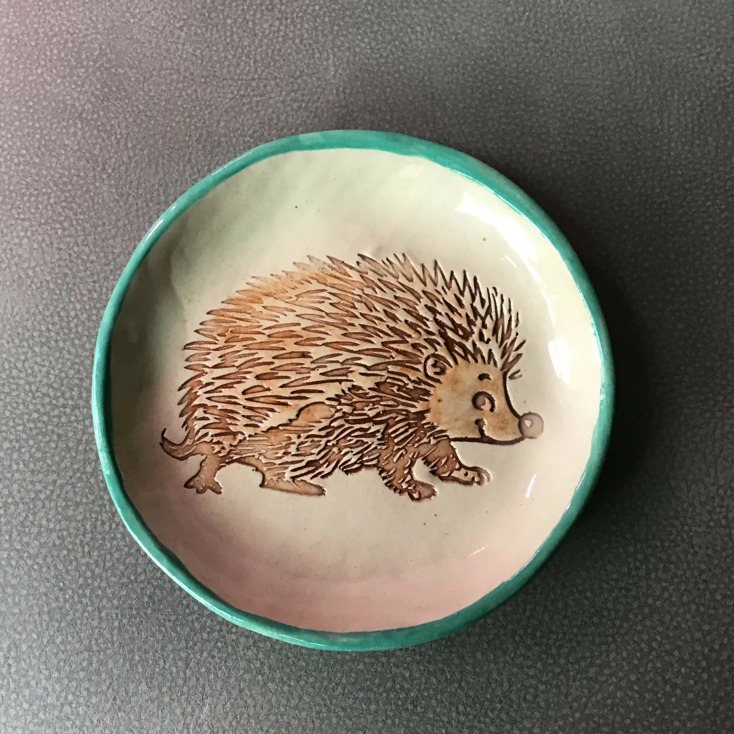 Hedgehog Dish / Plate - Image 3