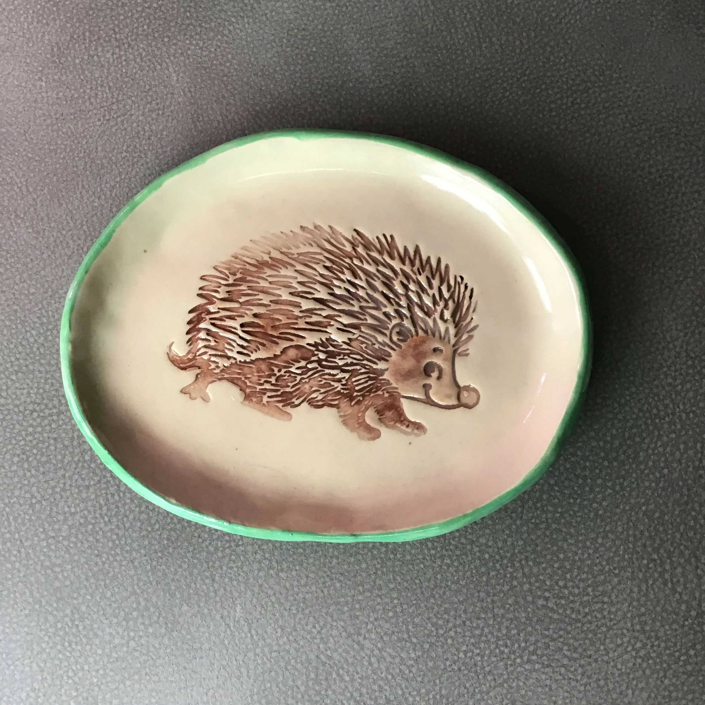 Hedgehog Dish / Plate - Image 4
