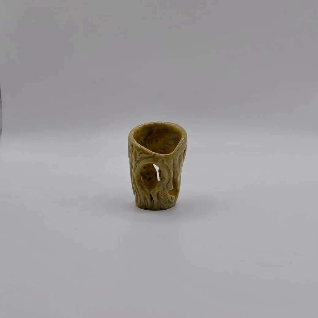 Hollow Log Pot