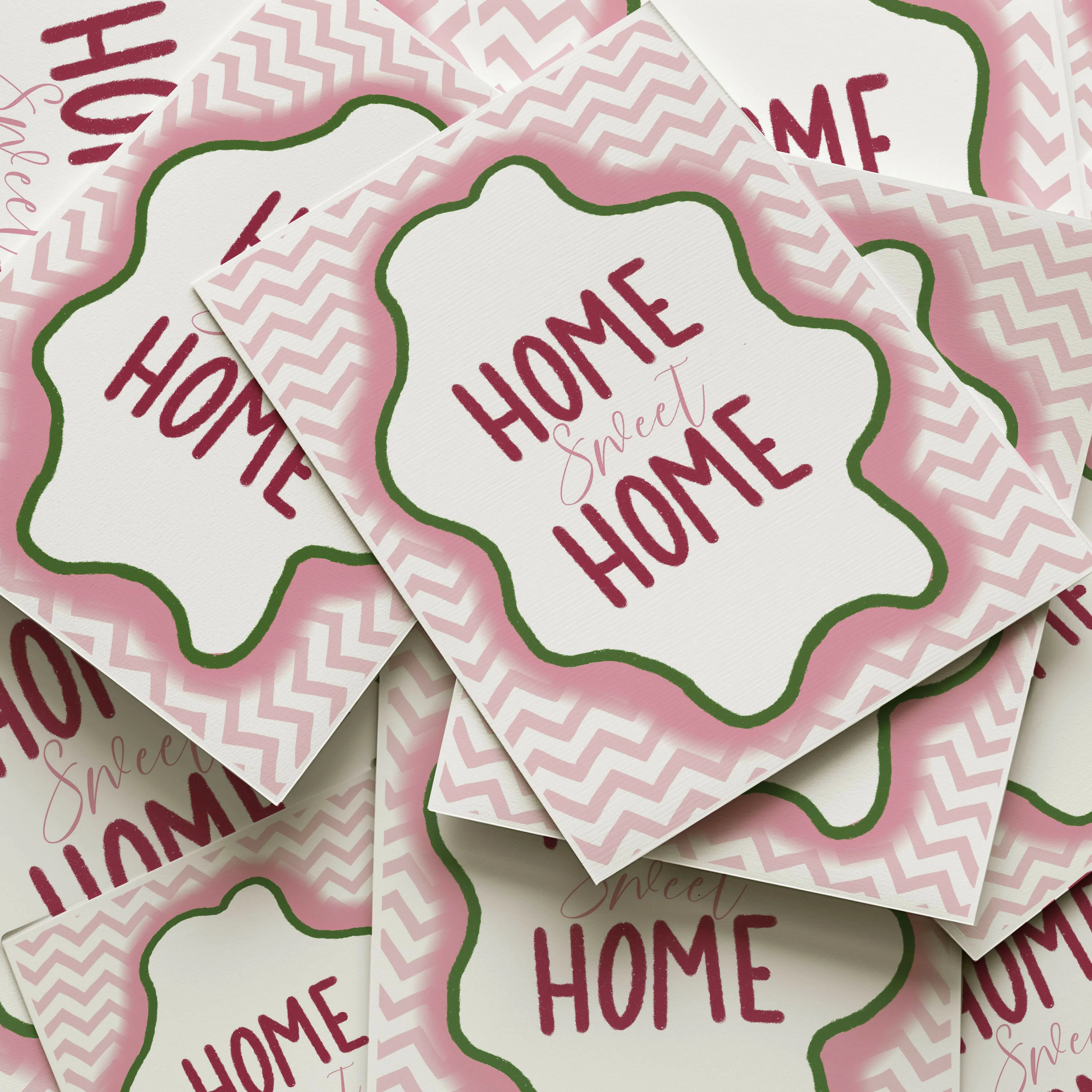 HOME SWEET HOME DIGITAL ARTWORK PRINT - Image 2