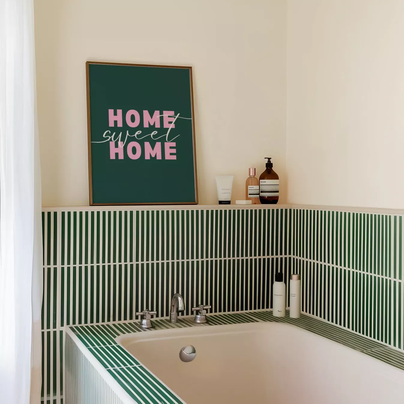 HOME SWEET HOME WALL ART PRINT - Image 2