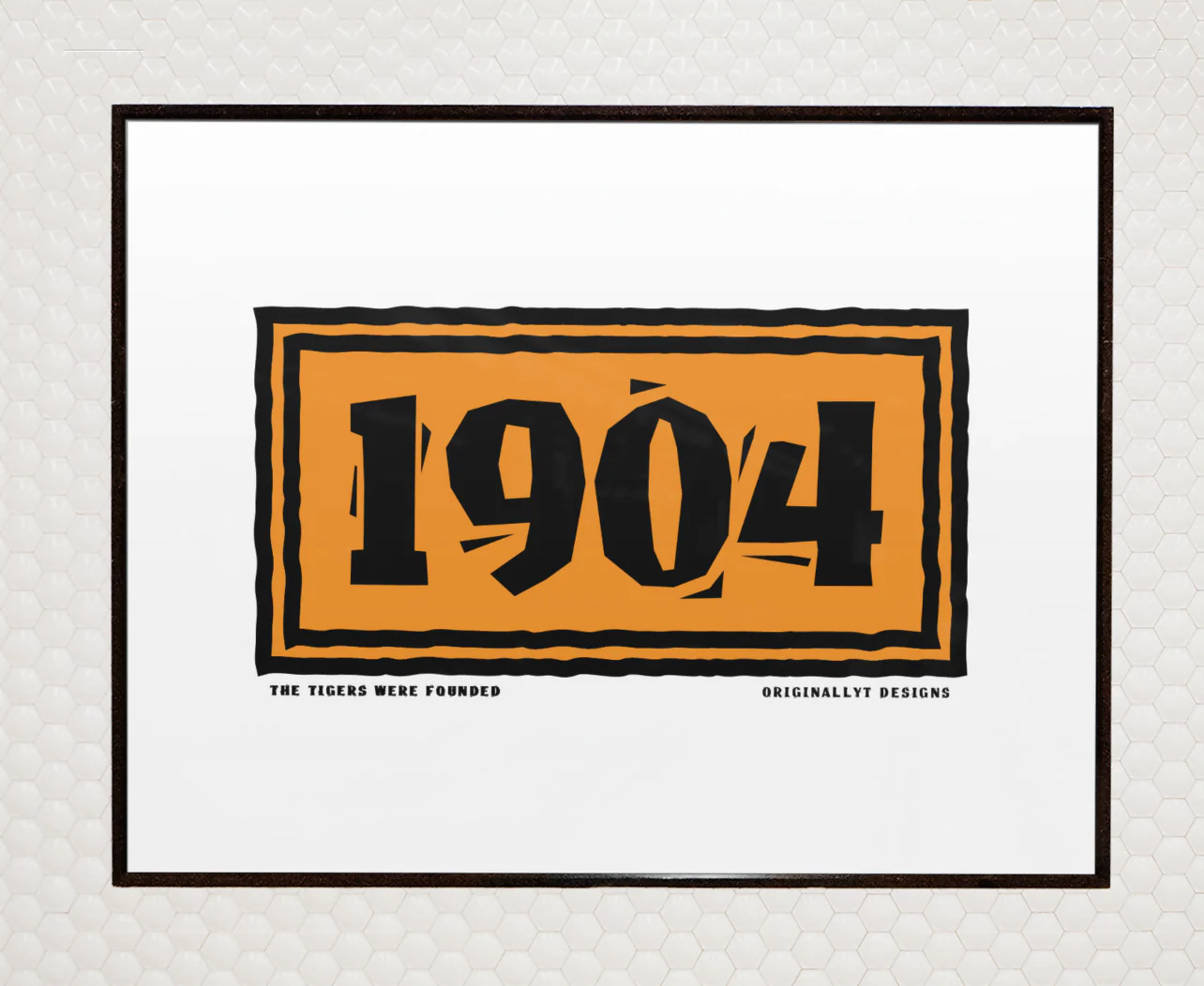 Hull City Art Print 1904 Lino Cut Design - Image 4